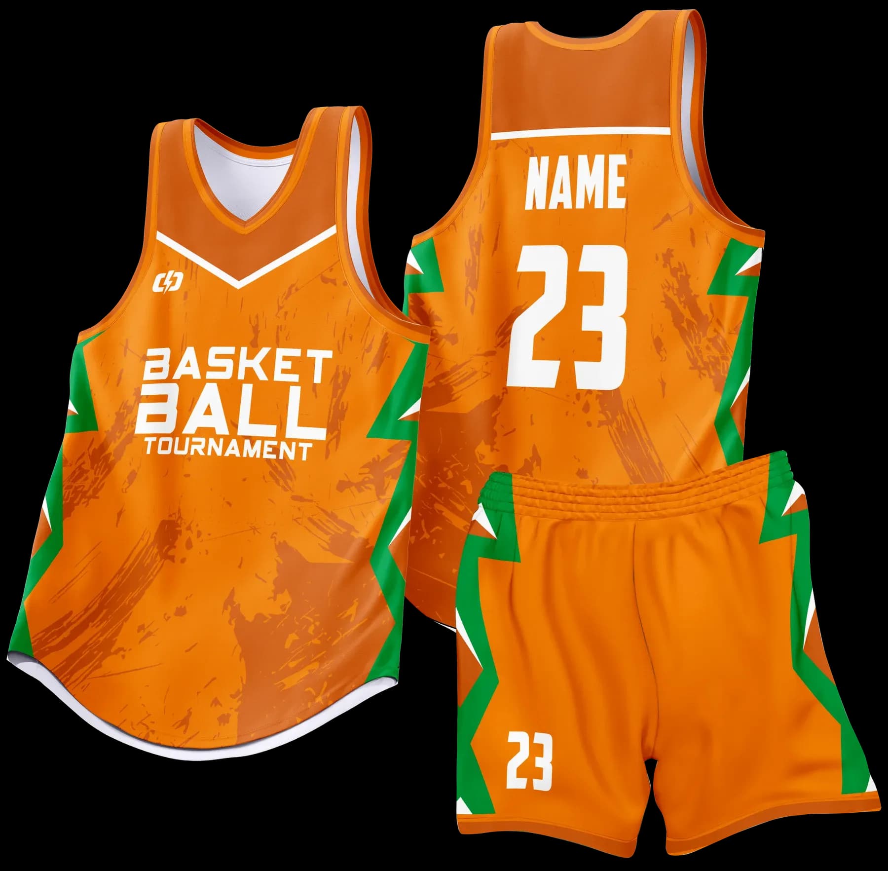 Custom basketball uniform design B90