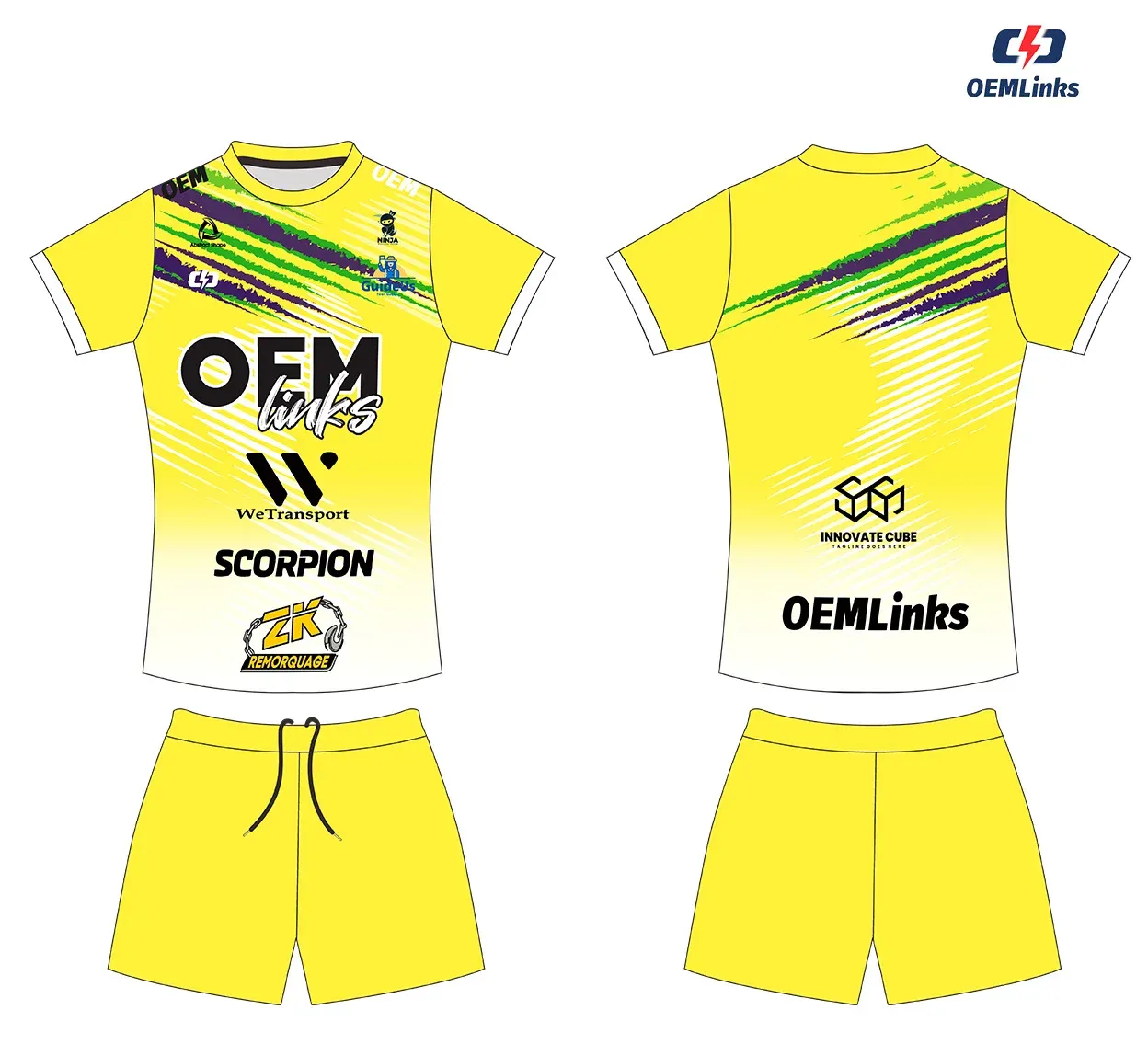 Custom volleyball uniform design UP02