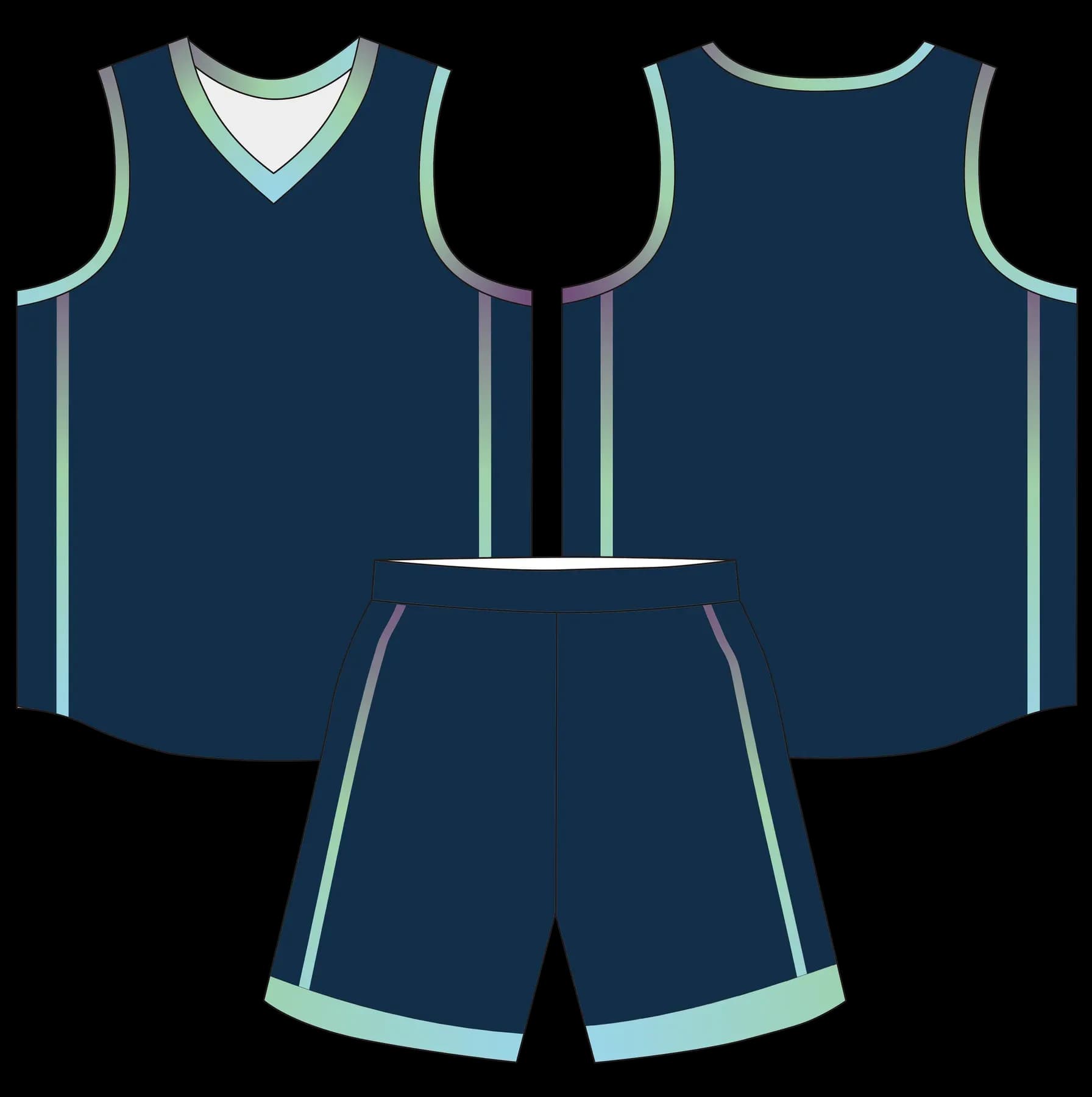 Custom basketball uniform design B99