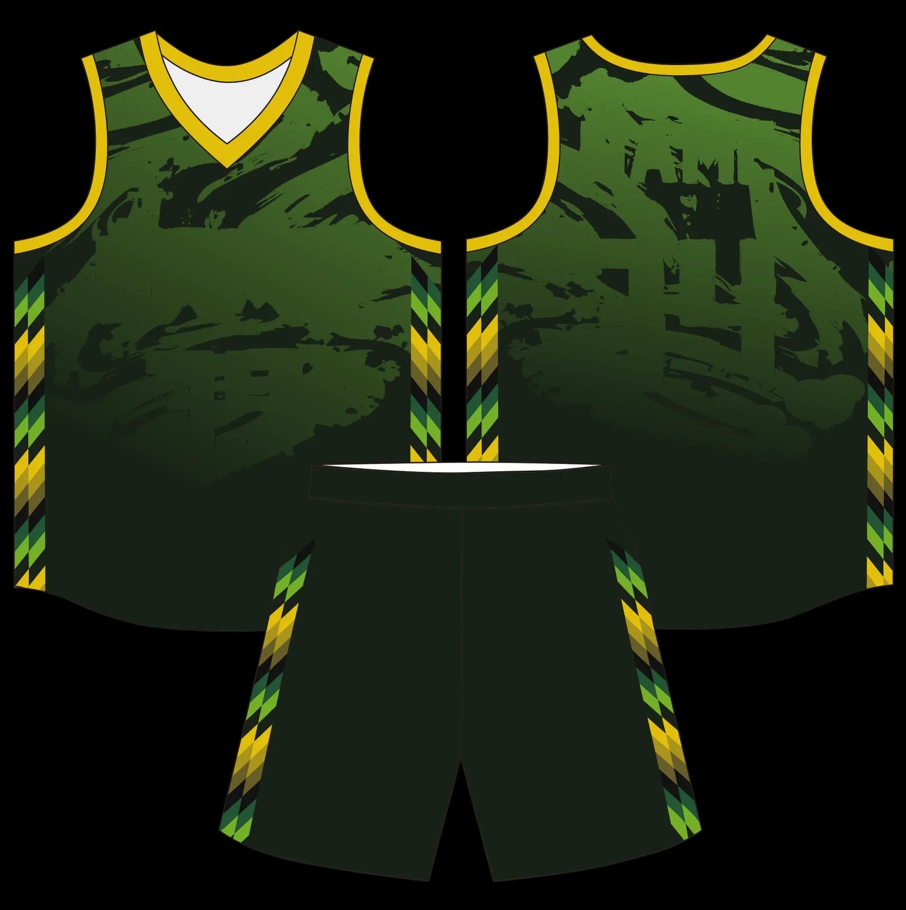 Custom basketball uniform design B93