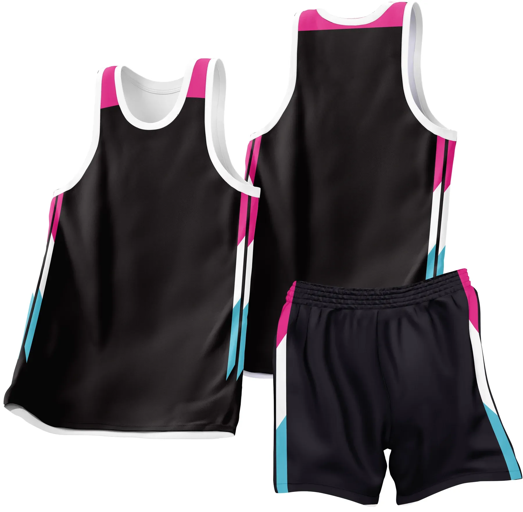 Custom basketball uniform design B24JW