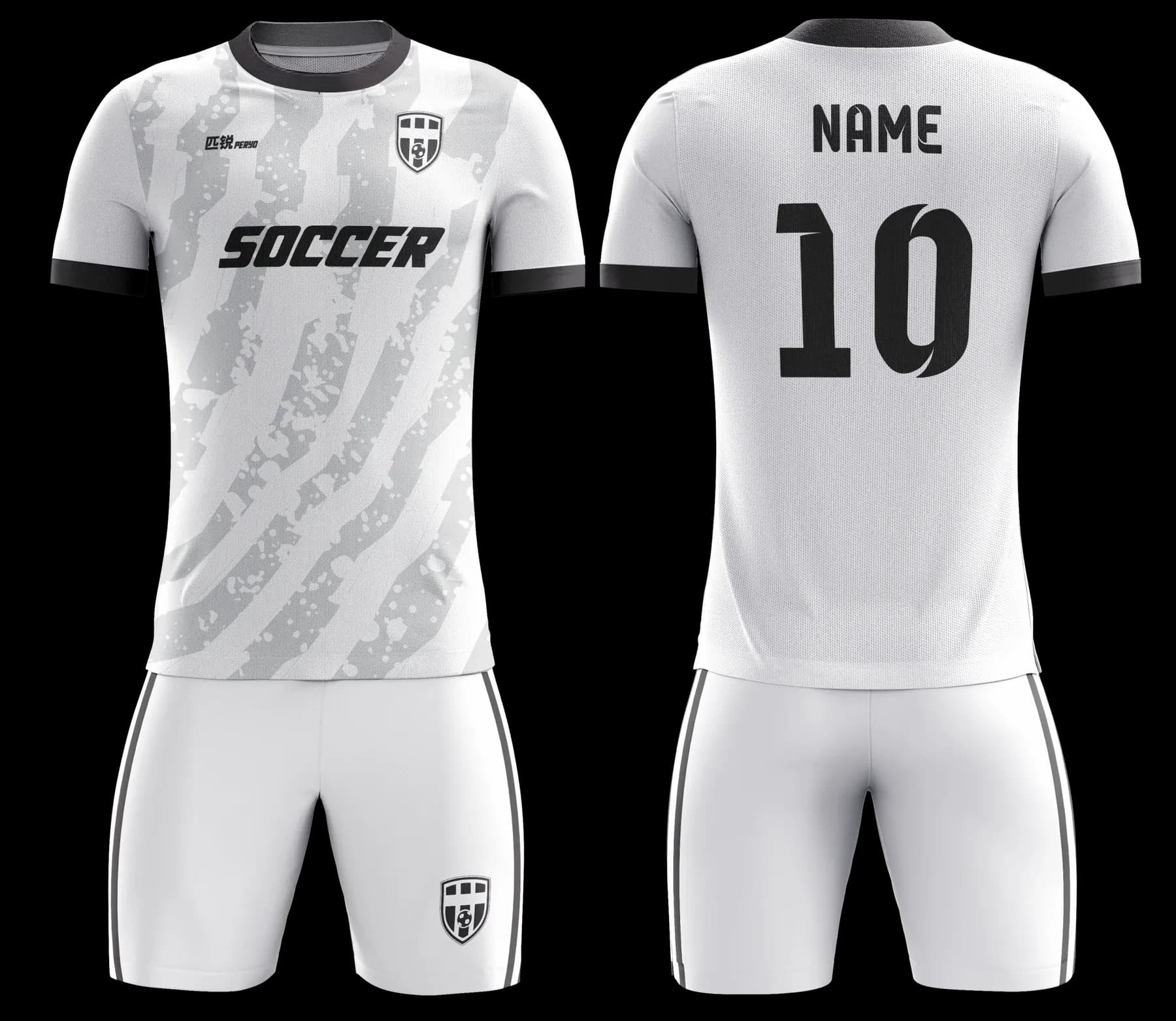 Custom soccer uniform design Z040