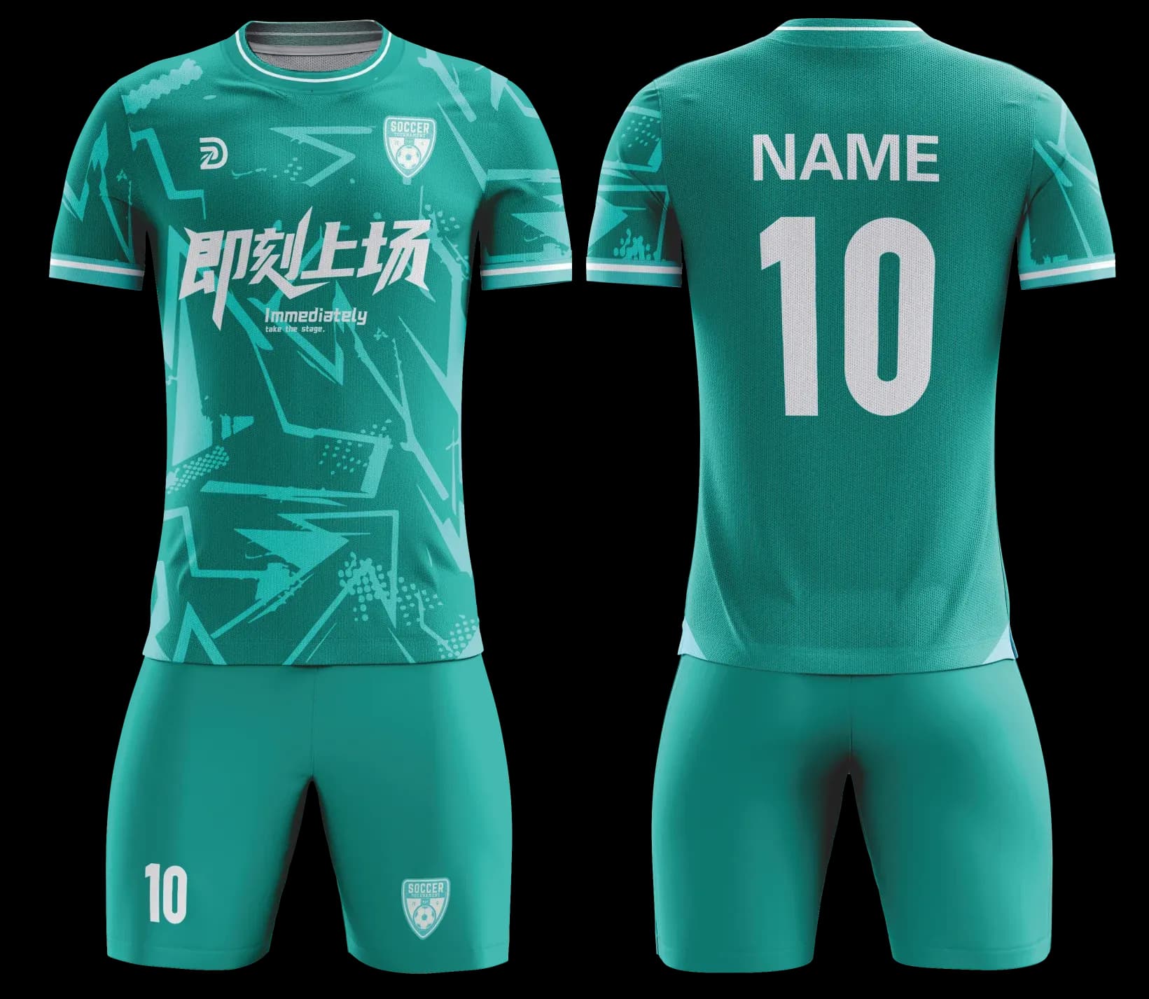Custom soccer uniform design Z125JW