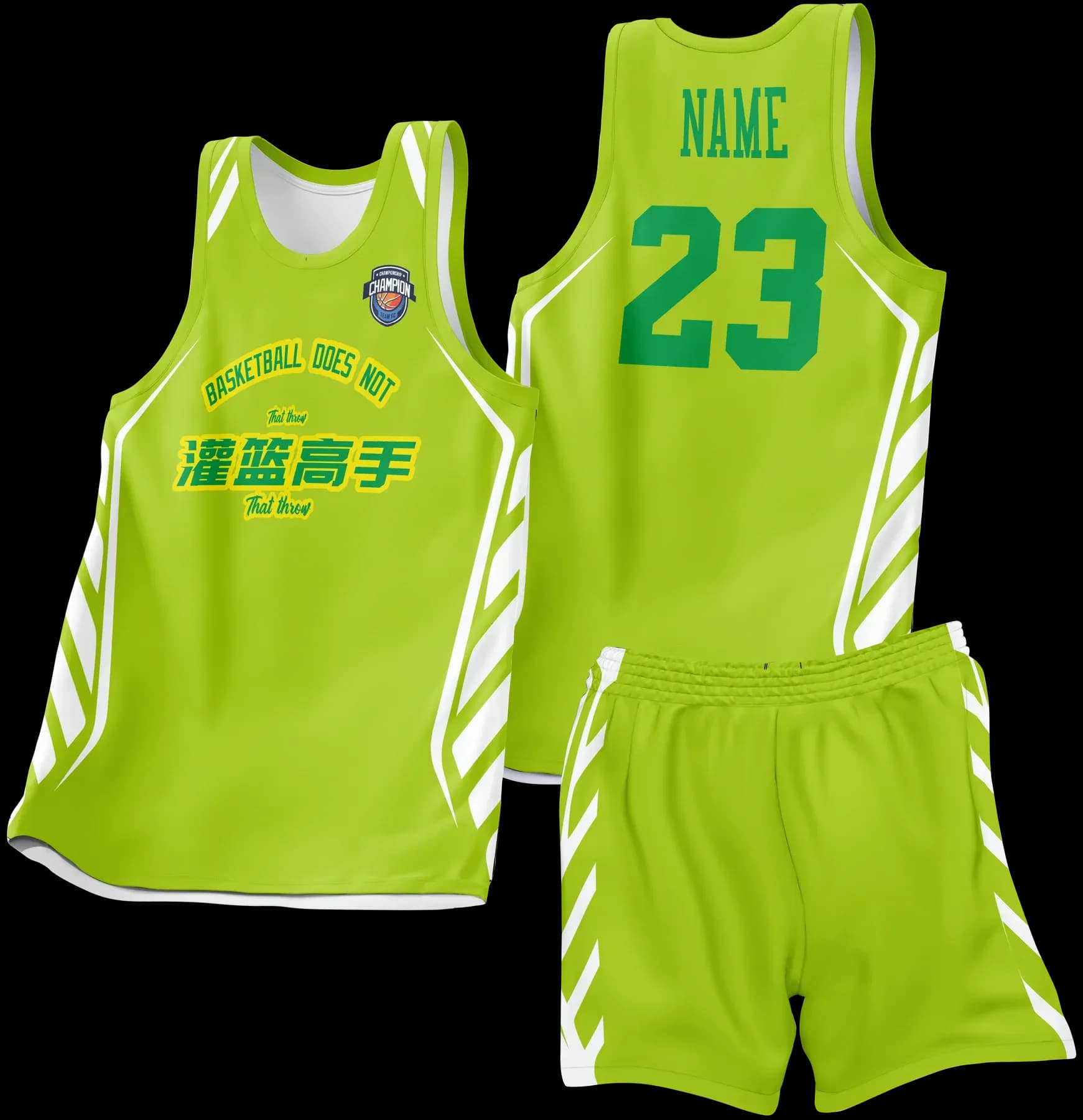 Custom basketball uniform design B30JW