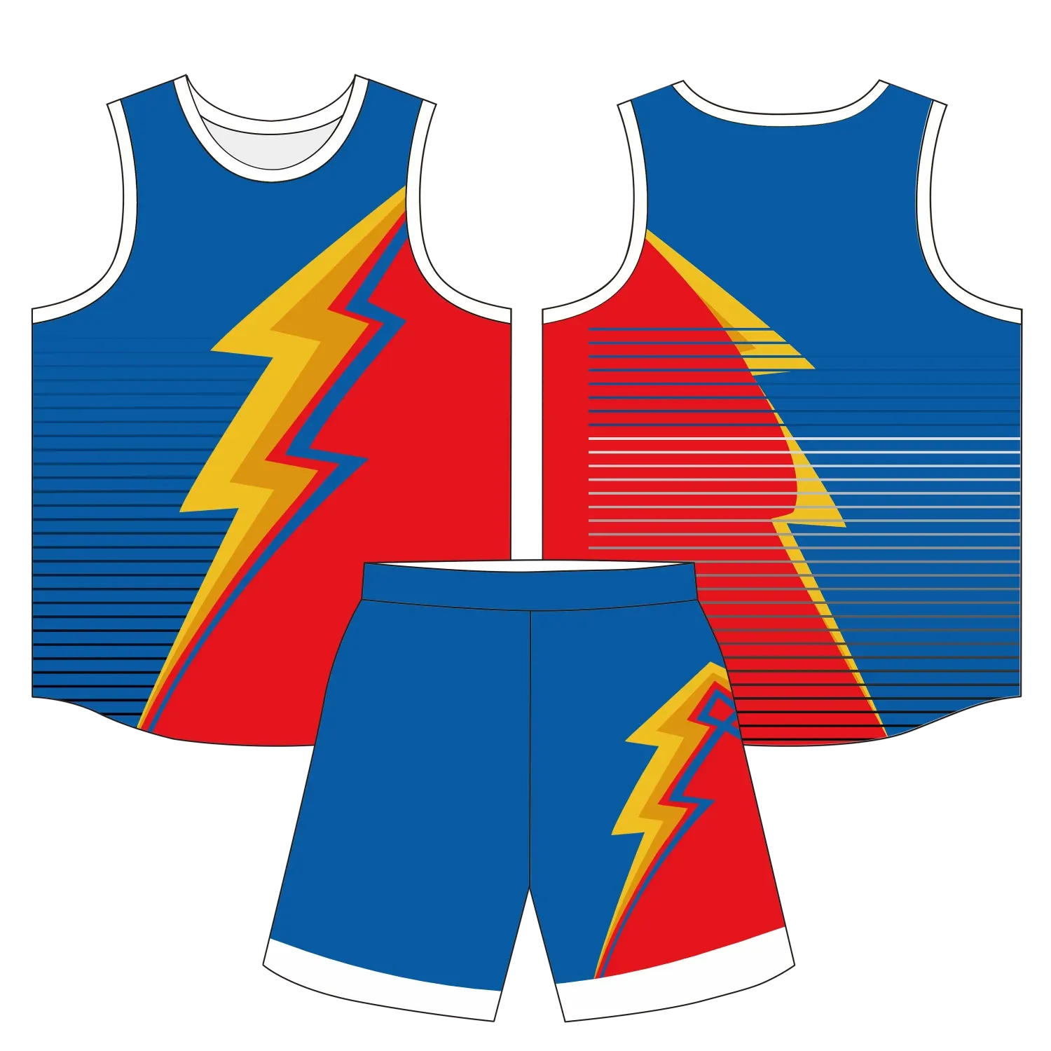 Custom basketball uniform design B62