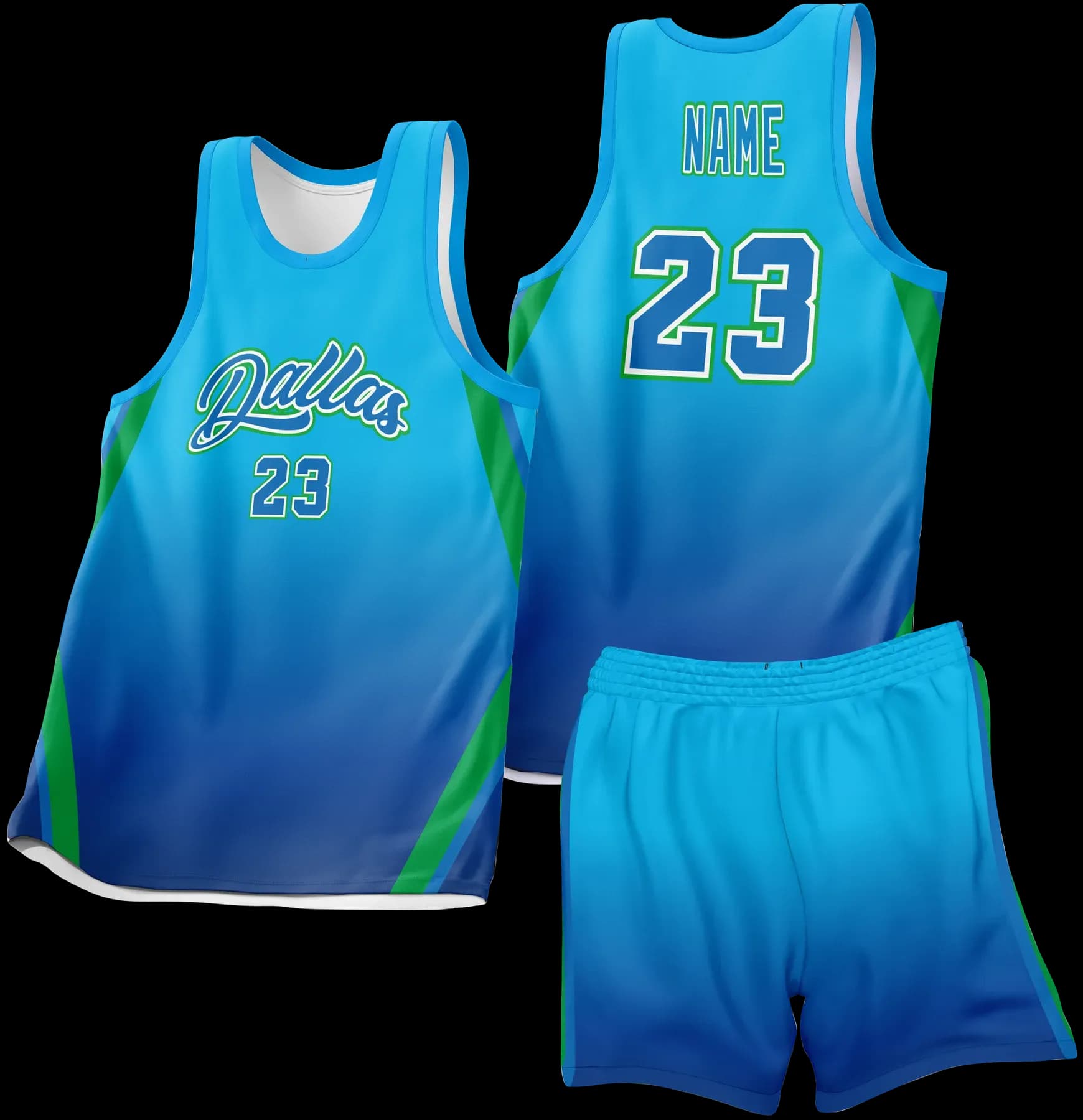 Custom basketball uniform design B16JW