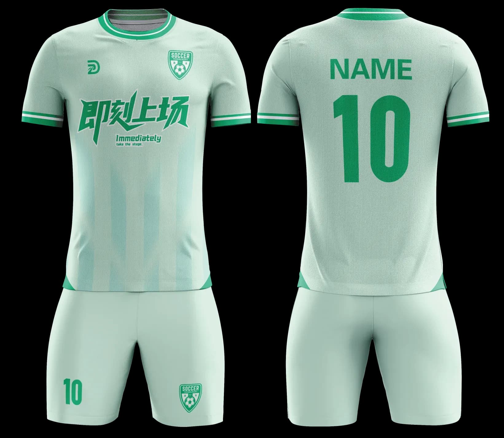 Custom soccer uniform design Z139JW