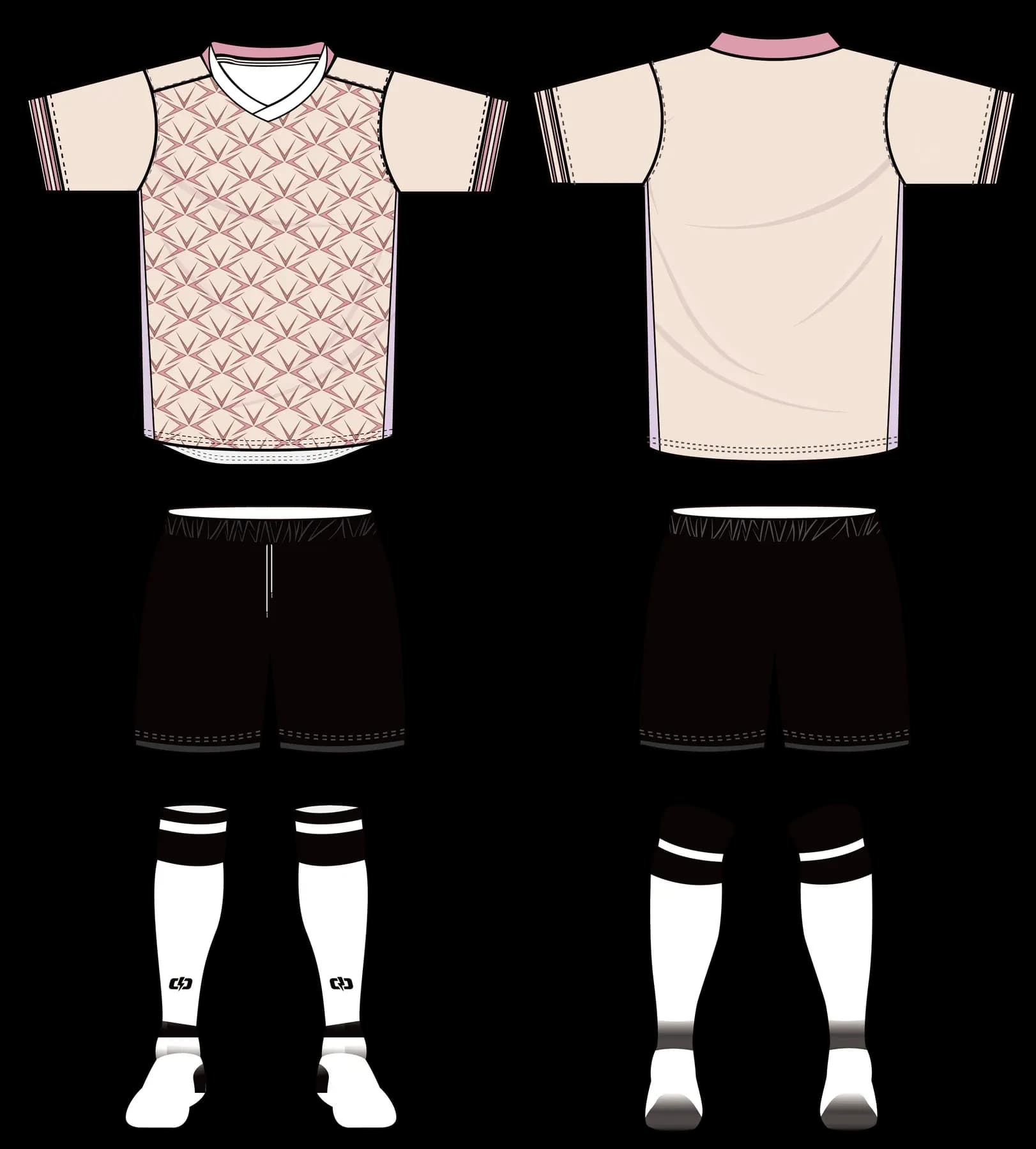 Custom soccer uniform design ZQF2024812