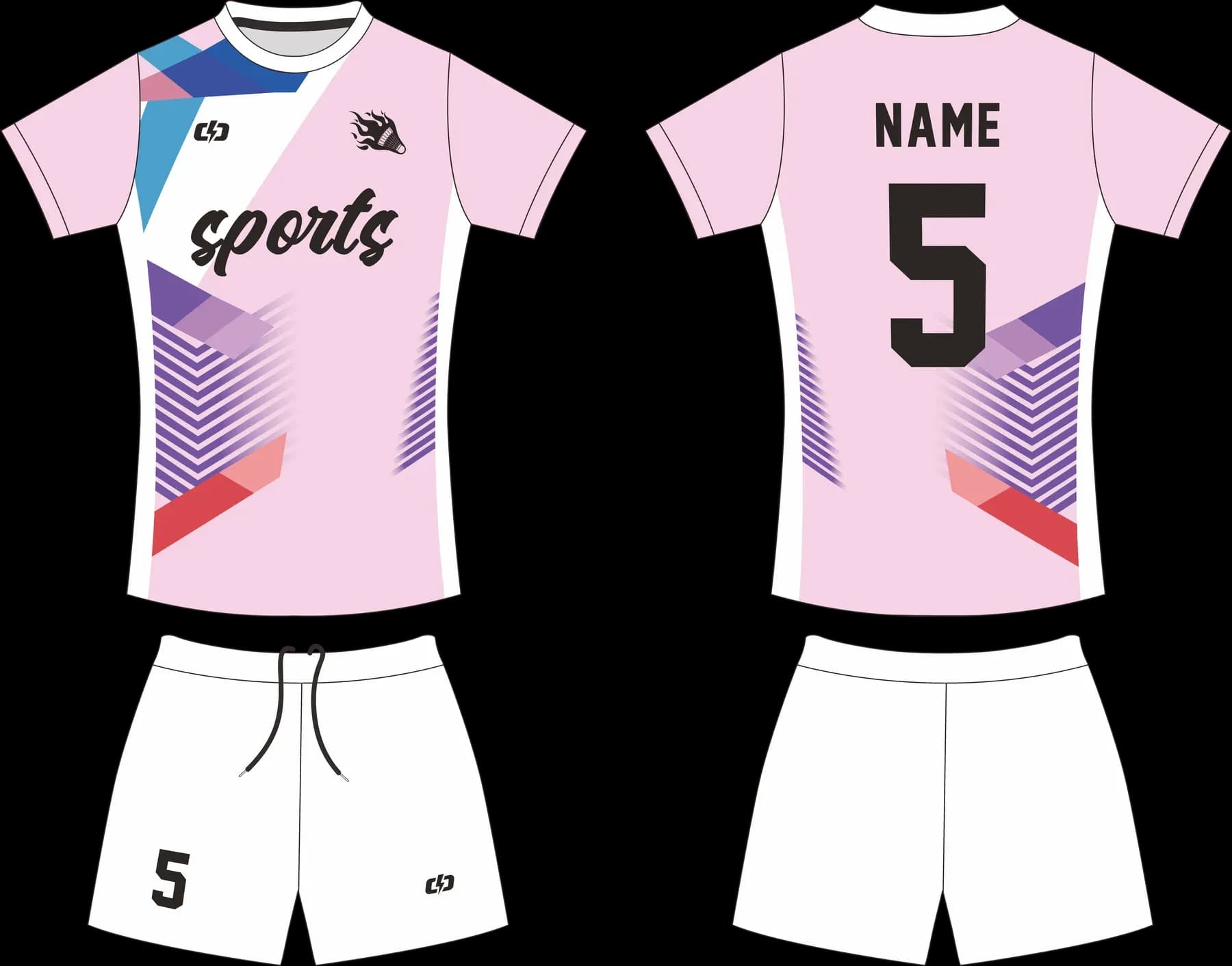Custom volleyball uniform design UP60