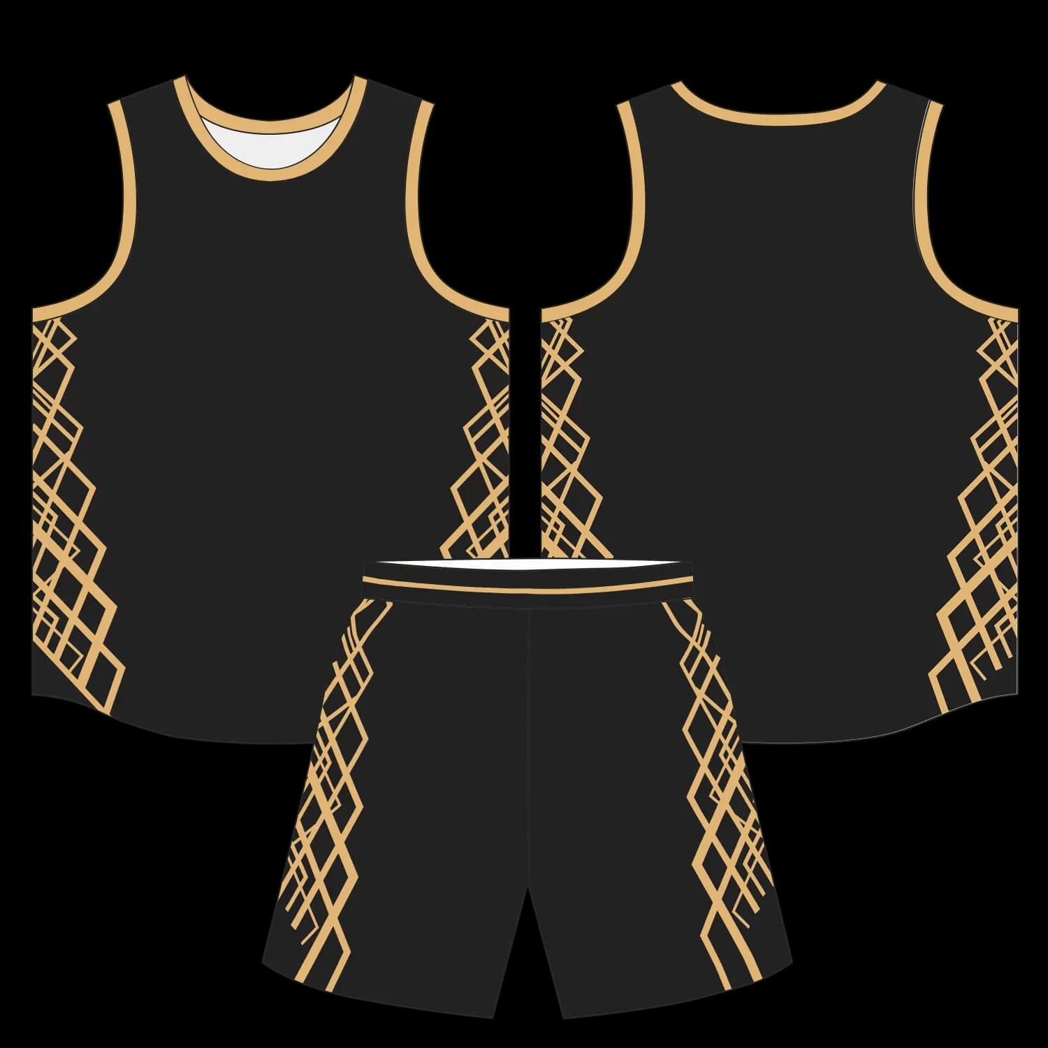 Custom basketball uniform design B33