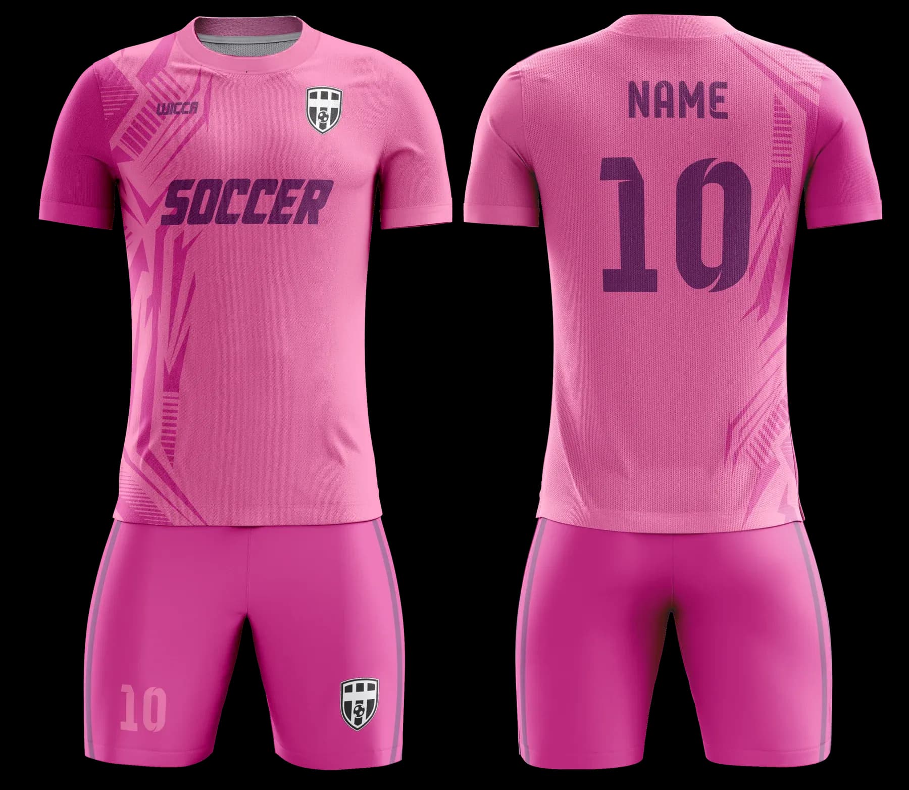 Custom soccer uniform design Z032JW