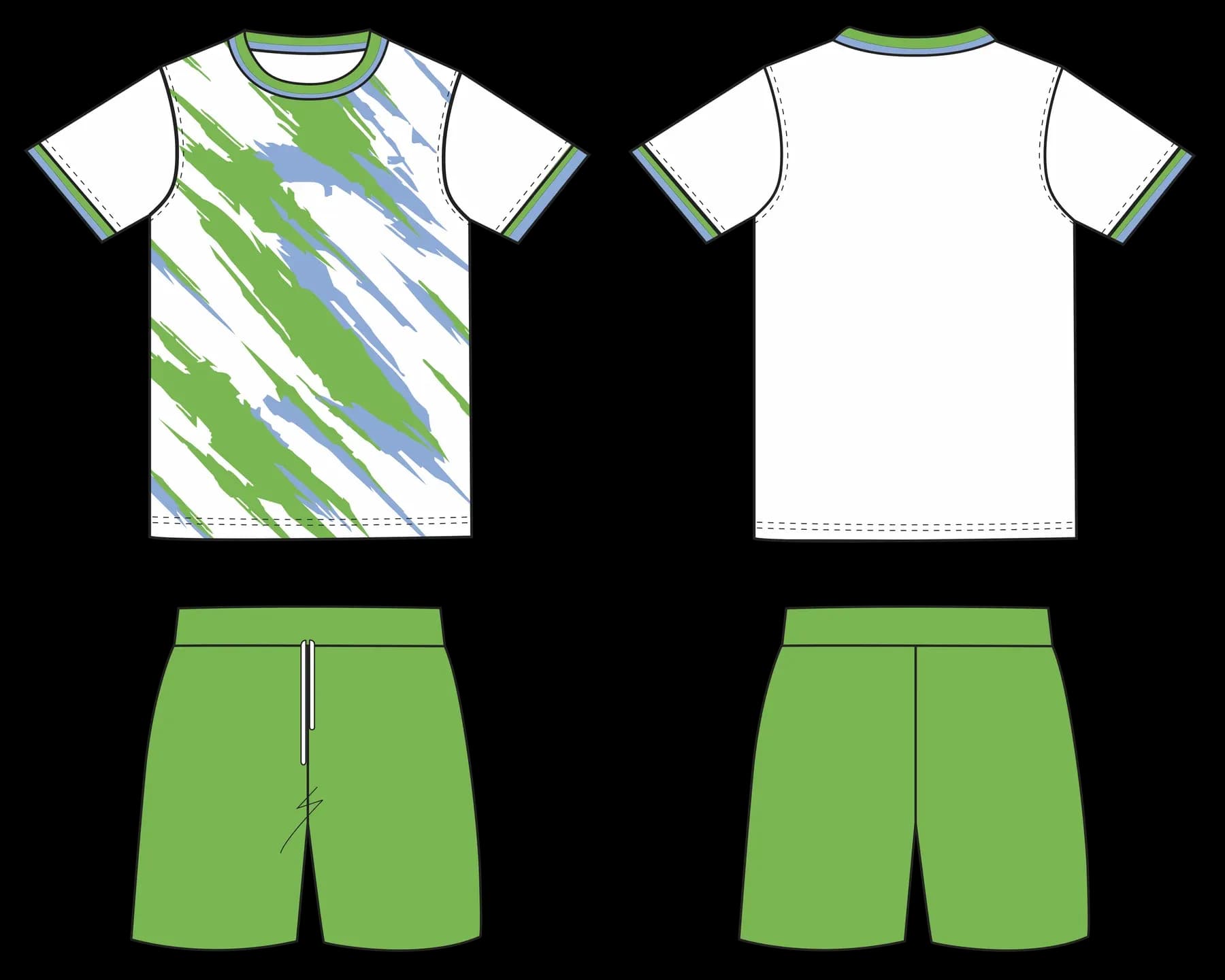 Custom soccer uniform design Z56ZK