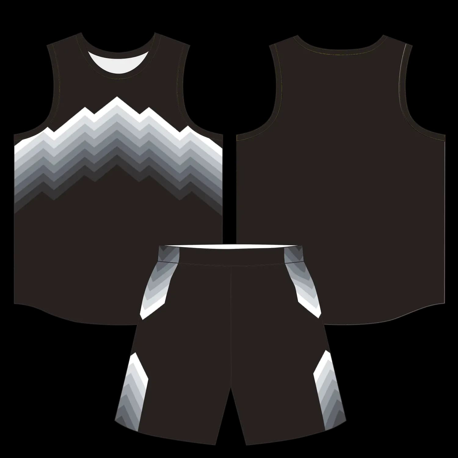 Custom basketball uniform design B20JW