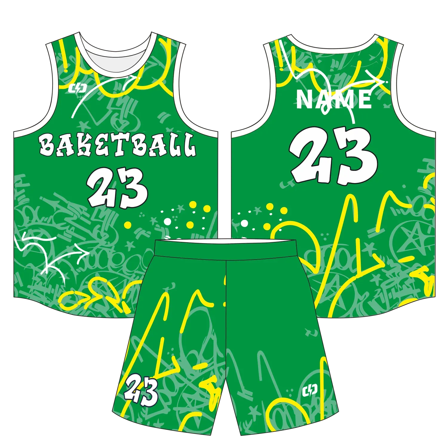 Custom basketball uniform design B81