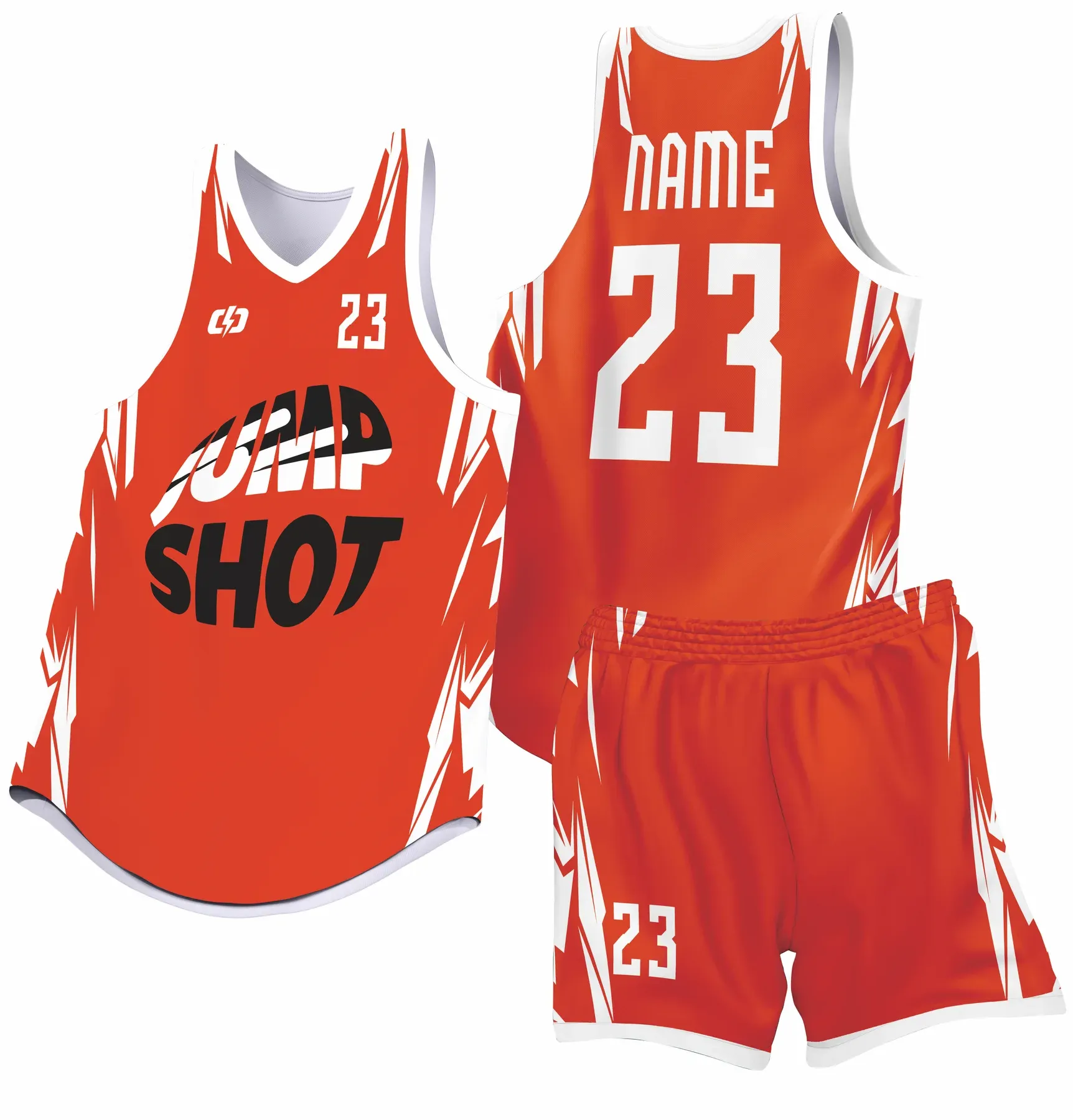 Custom basketball uniform design B83