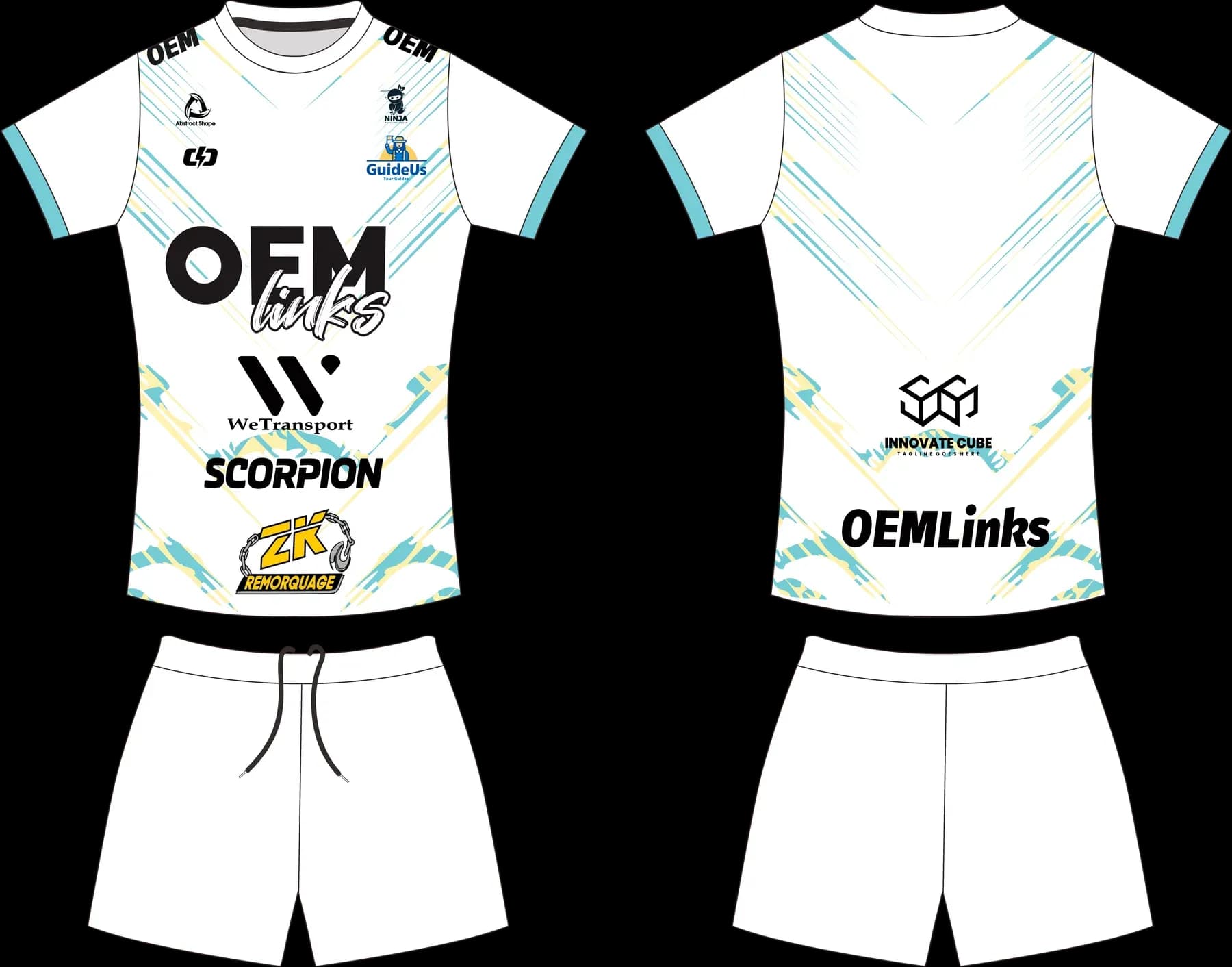Custom volleyball uniform design UP01