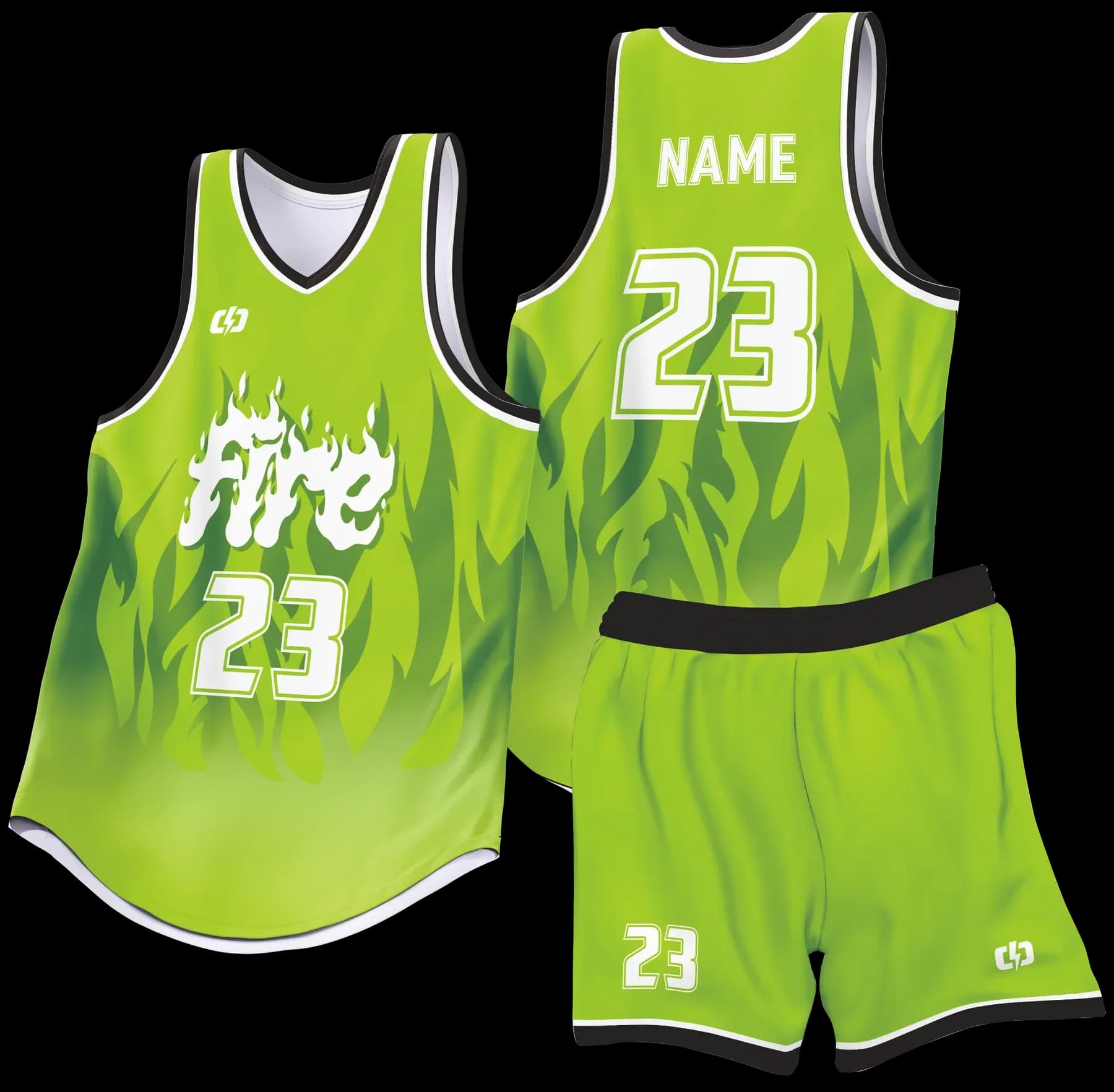 Custom basketball uniform design B91
