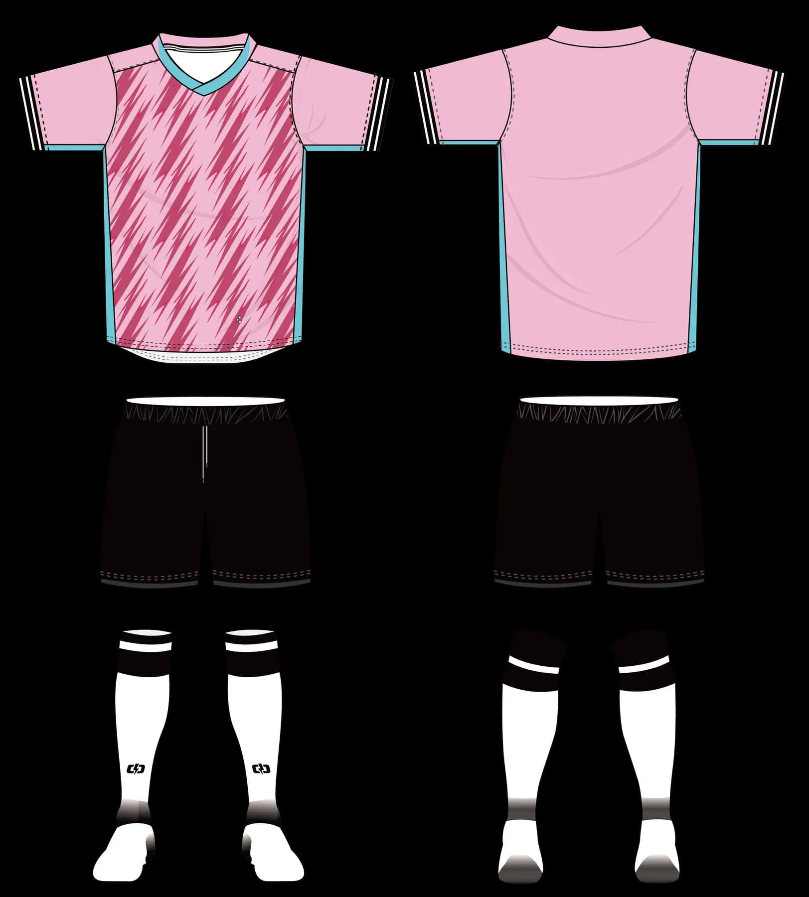 Custom soccer uniform design ZQF2024804
