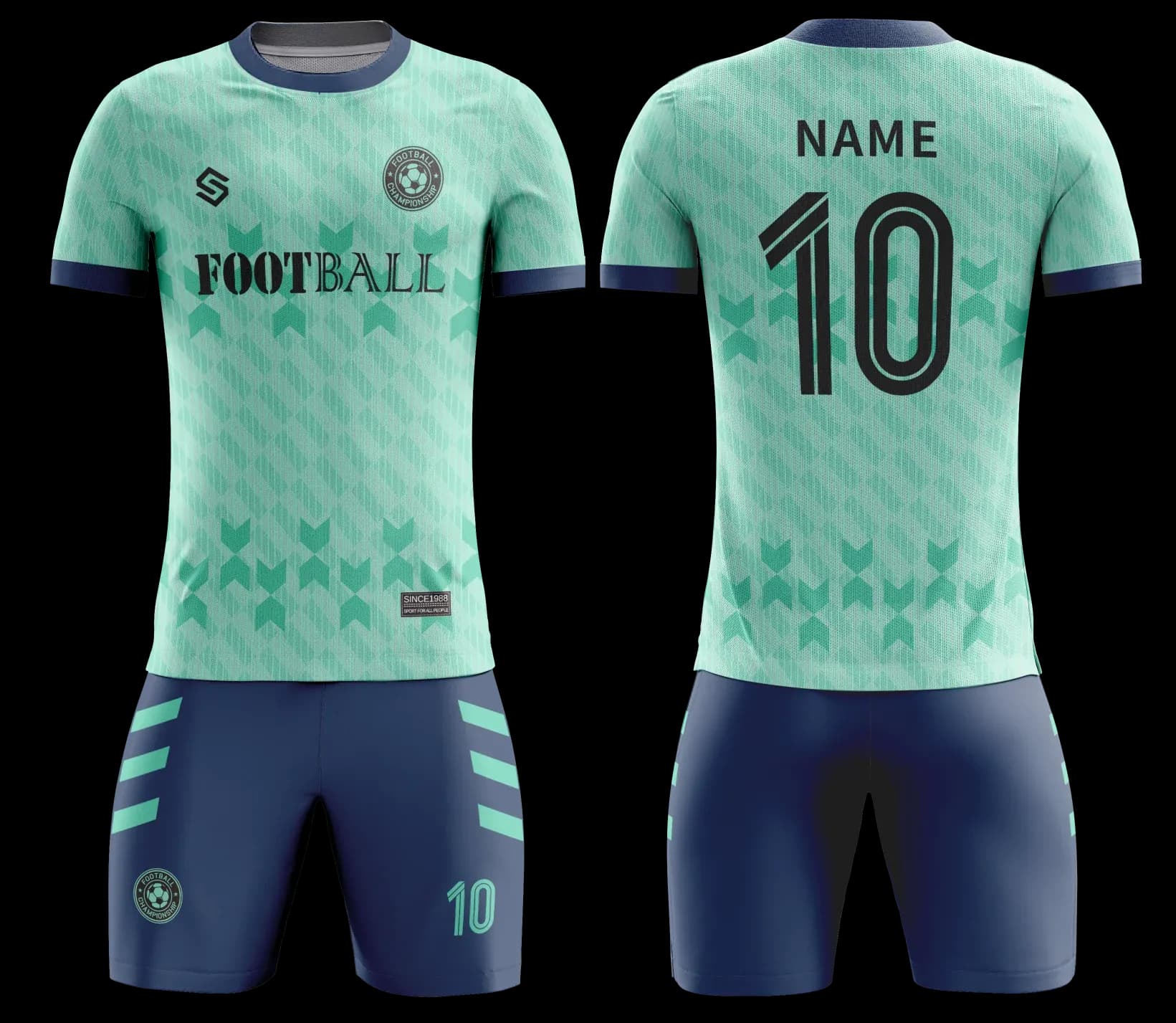 Custom soccer uniform design Z22HS