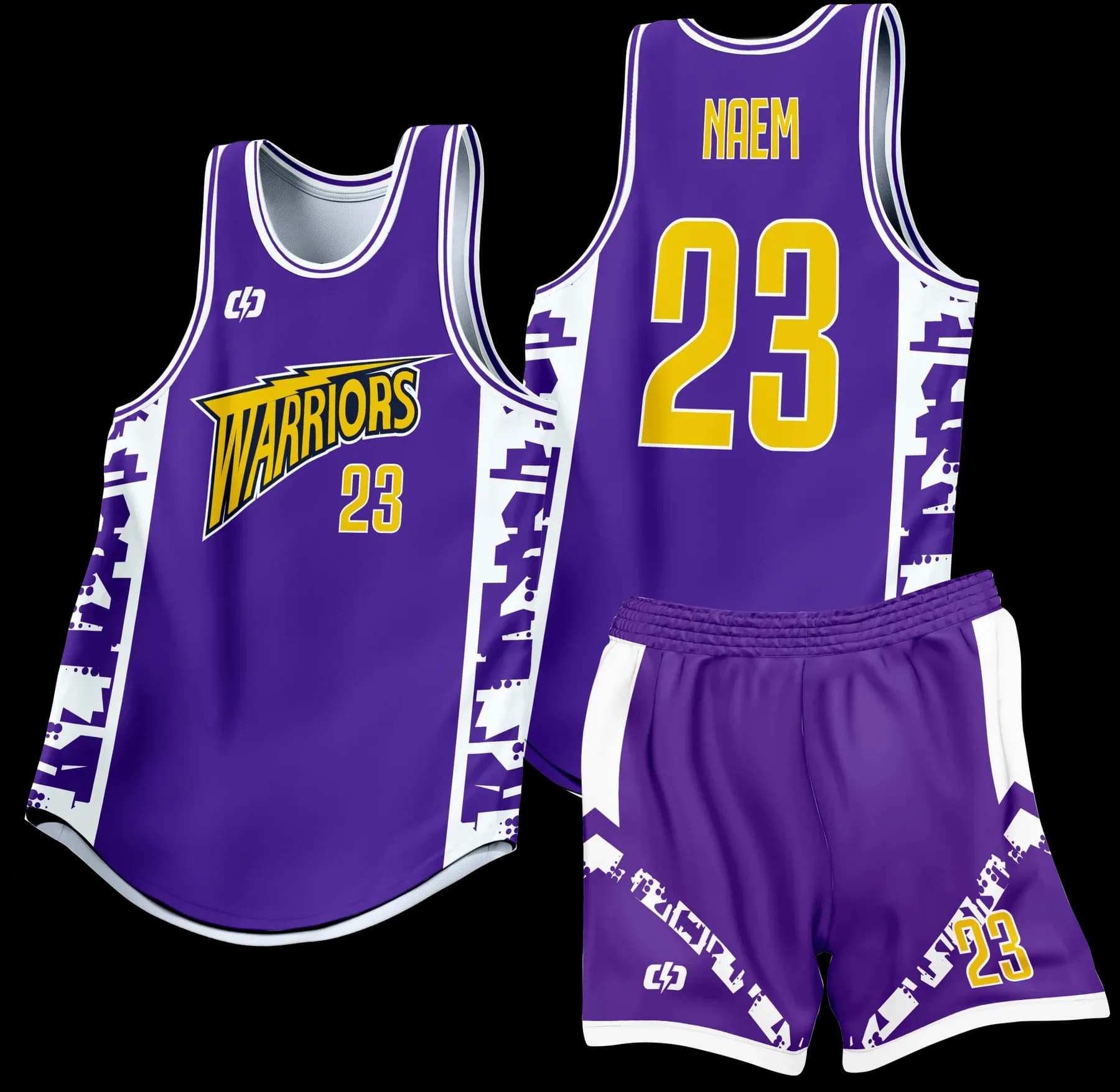 Custom basketball uniform design B71