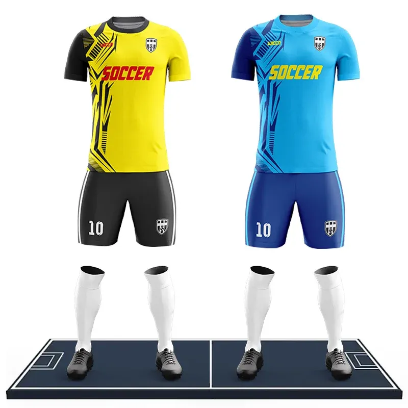 Custom soccer uniform design Z032JW