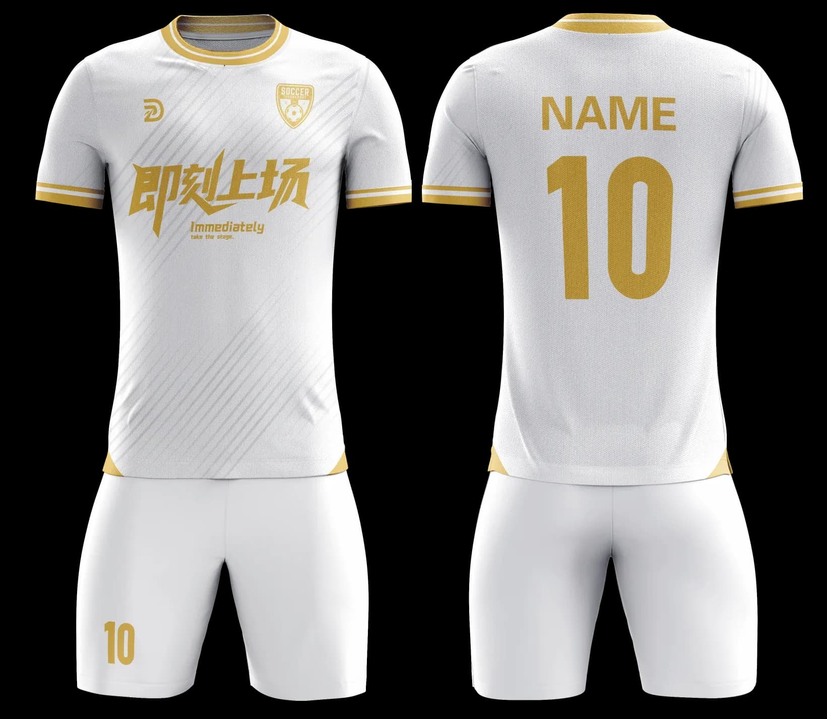 Custom soccer uniform design Z133JW