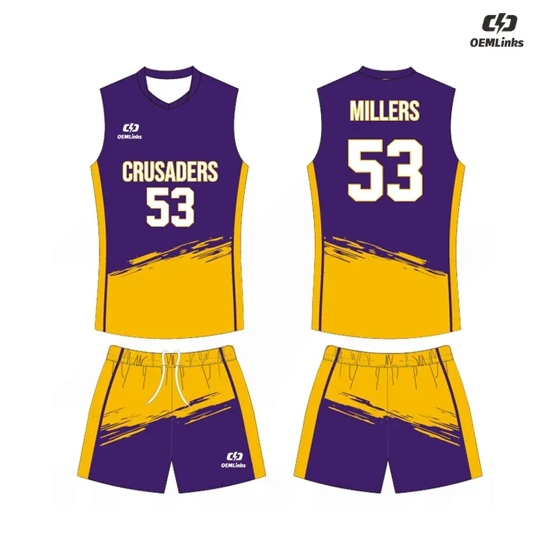 Custom volleyball uniform design OS-034