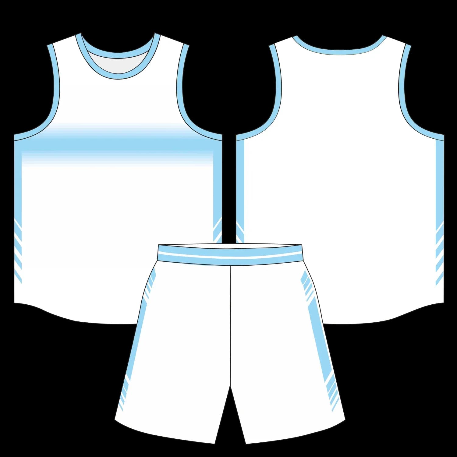 Custom basketball uniform design B36