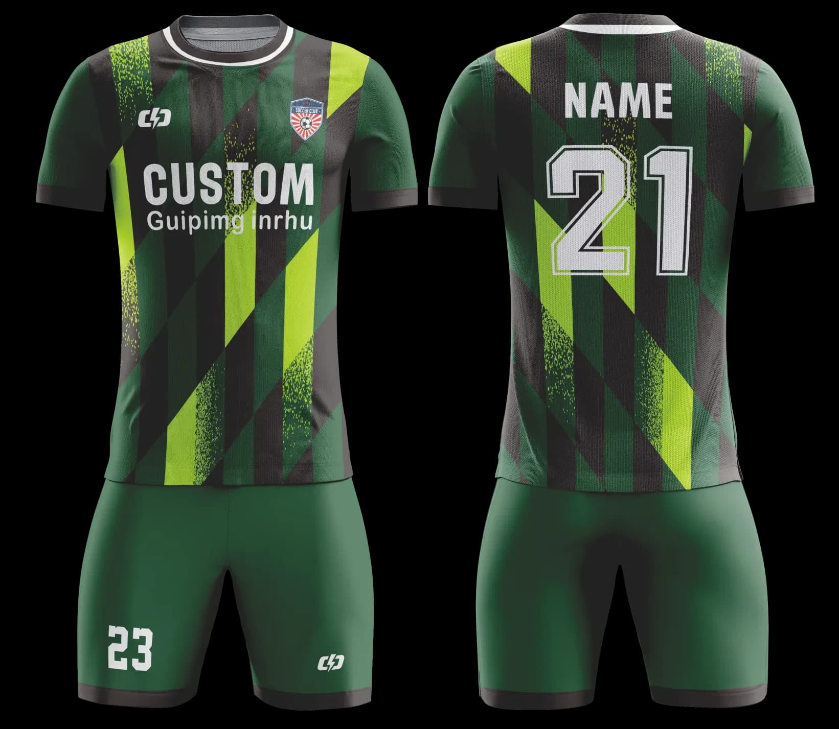 Custom soccer uniform design Z73ZK