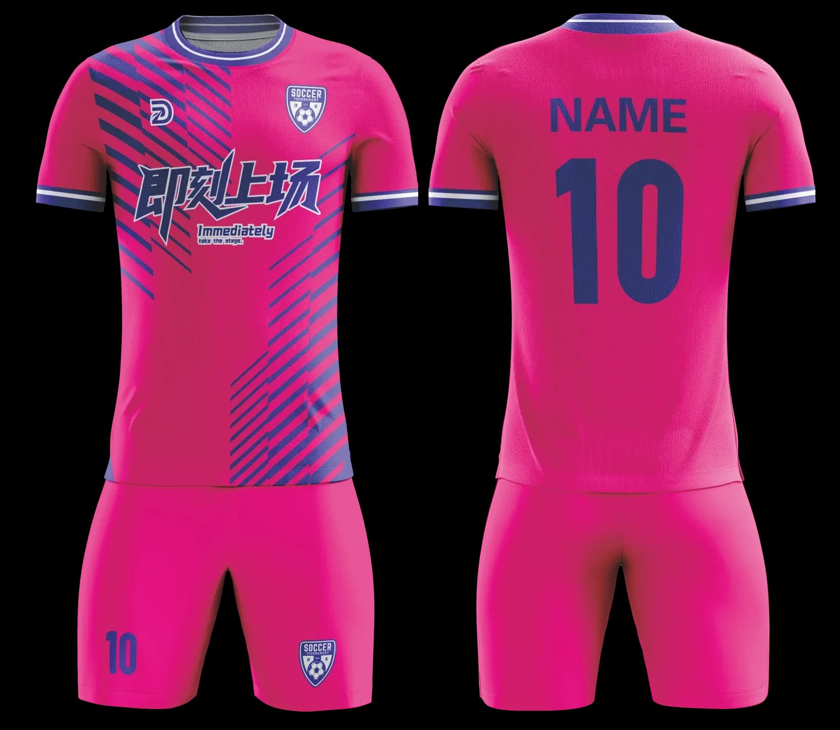 Custom soccer uniform design Z141JW