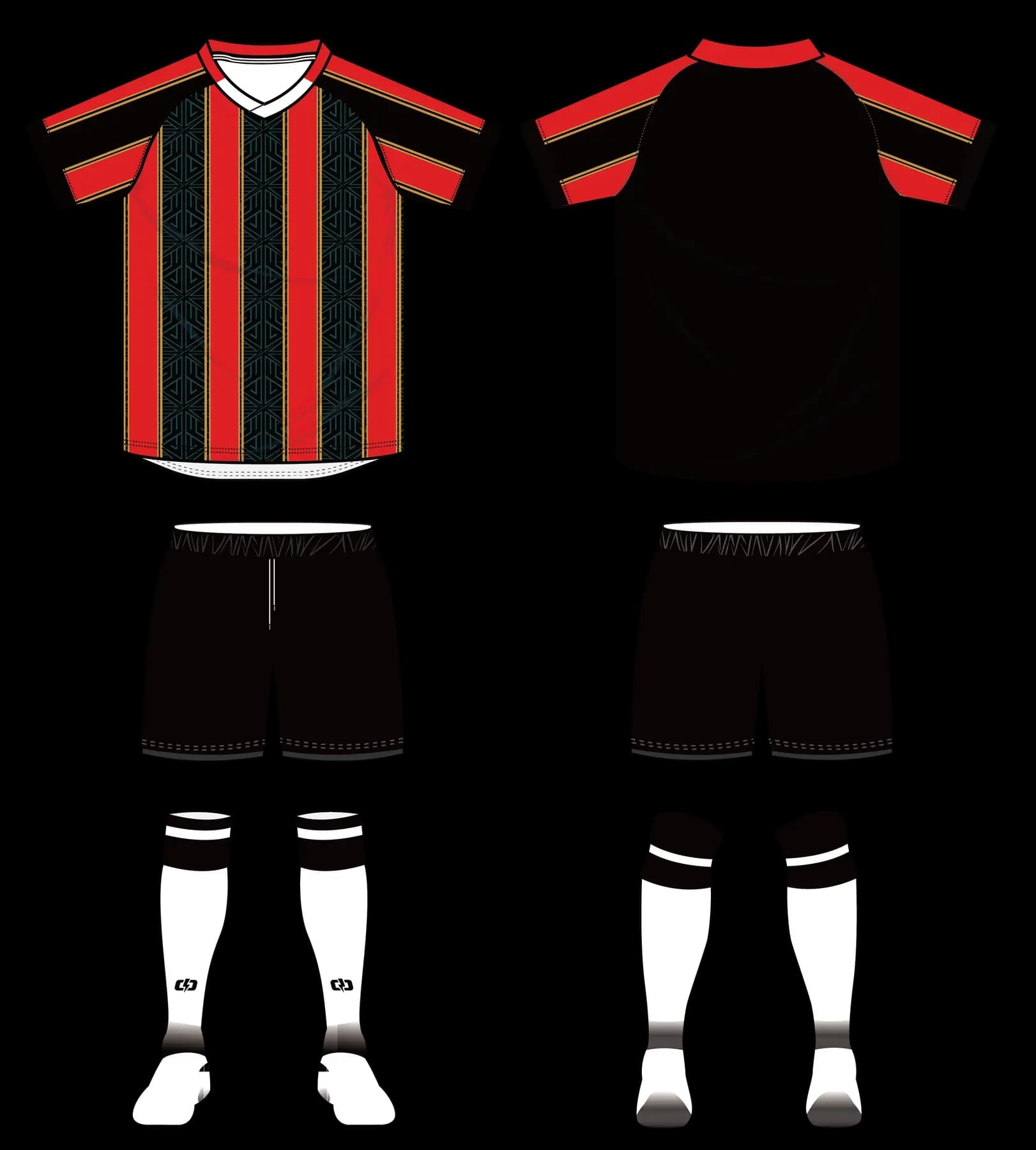Custom soccer uniform design ZQF2024808