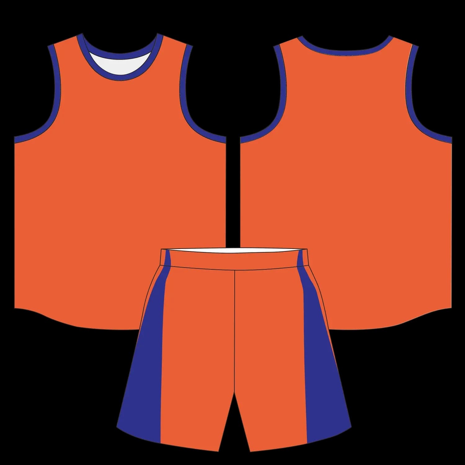 Custom basketball uniform design B17JW