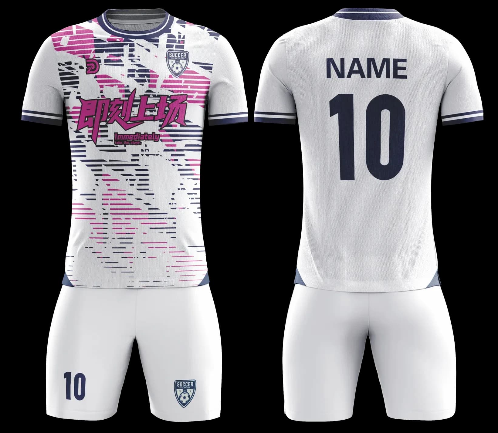 Custom soccer uniform design Z134JW
