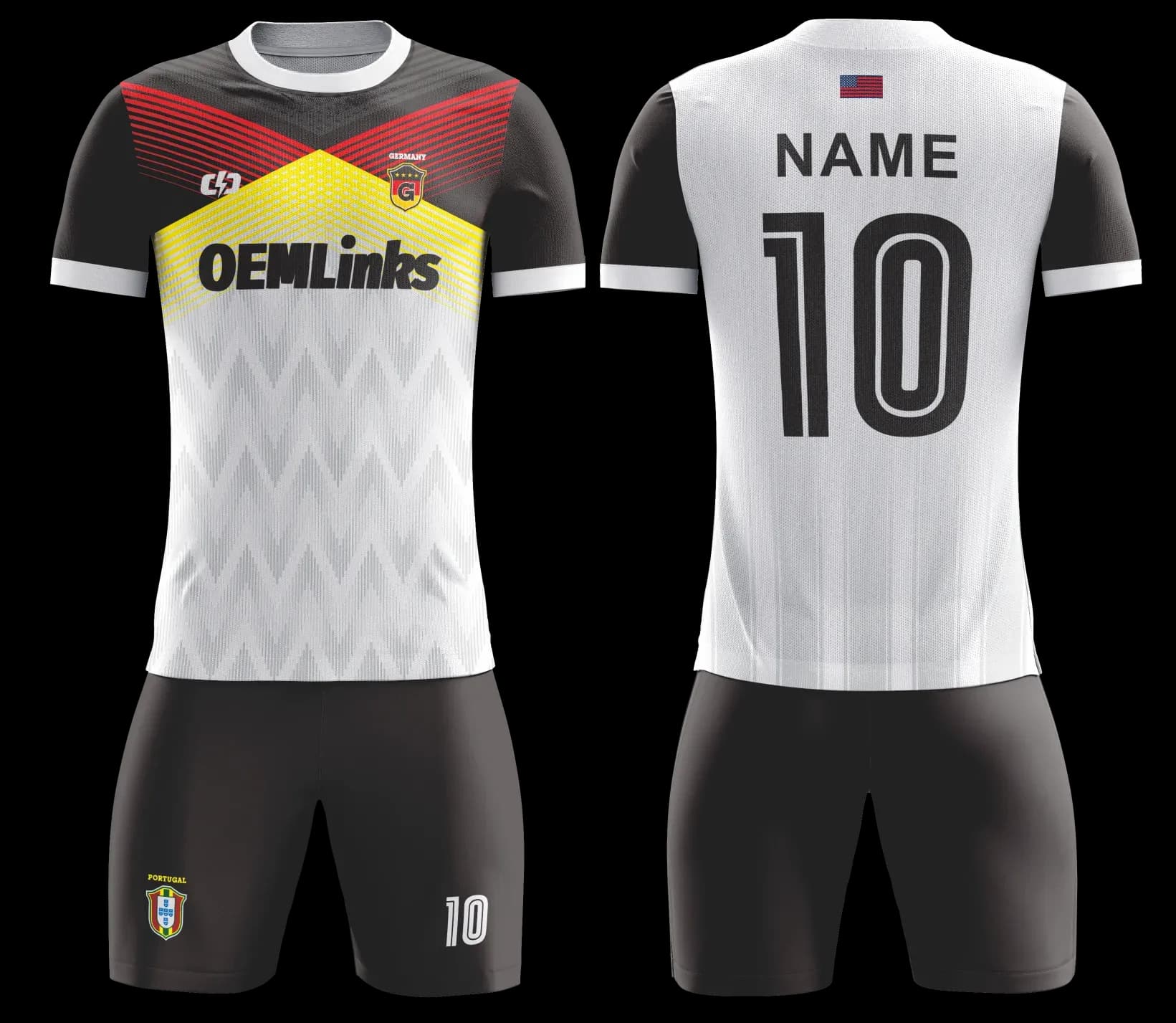 Custom soccer uniform design Z001-Z009