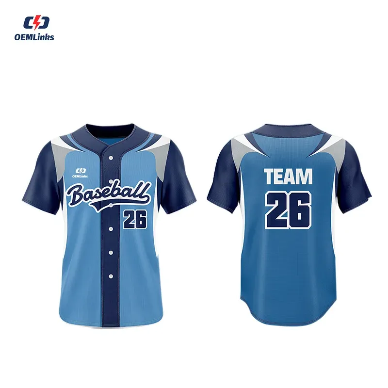 Custom baseball uniform design BQ-24