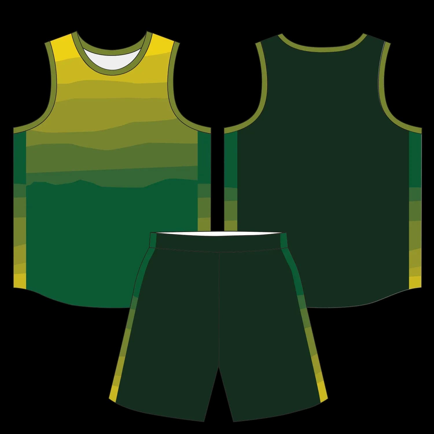 Custom basketball uniform design B74