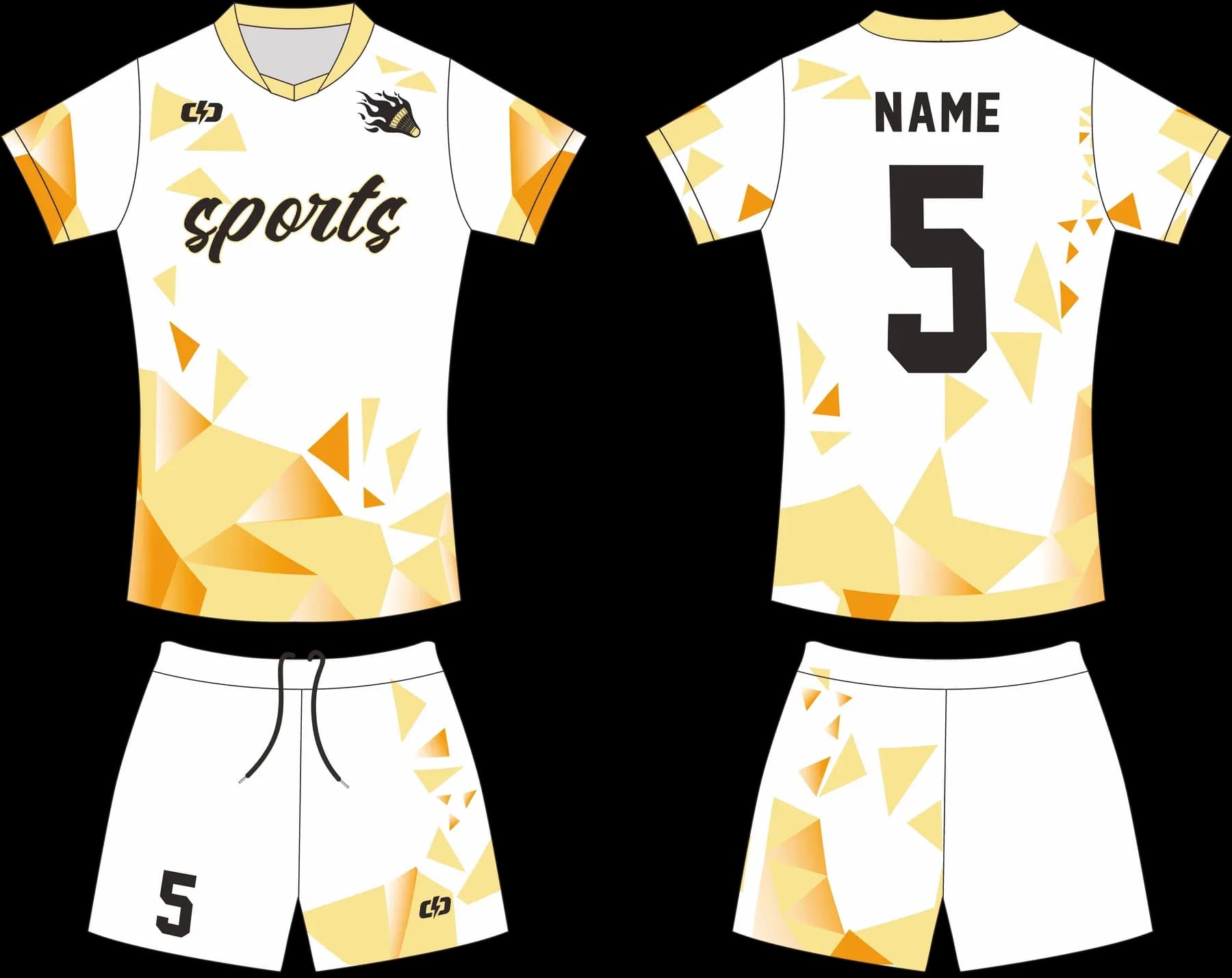 Custom volleyball uniform design UP37