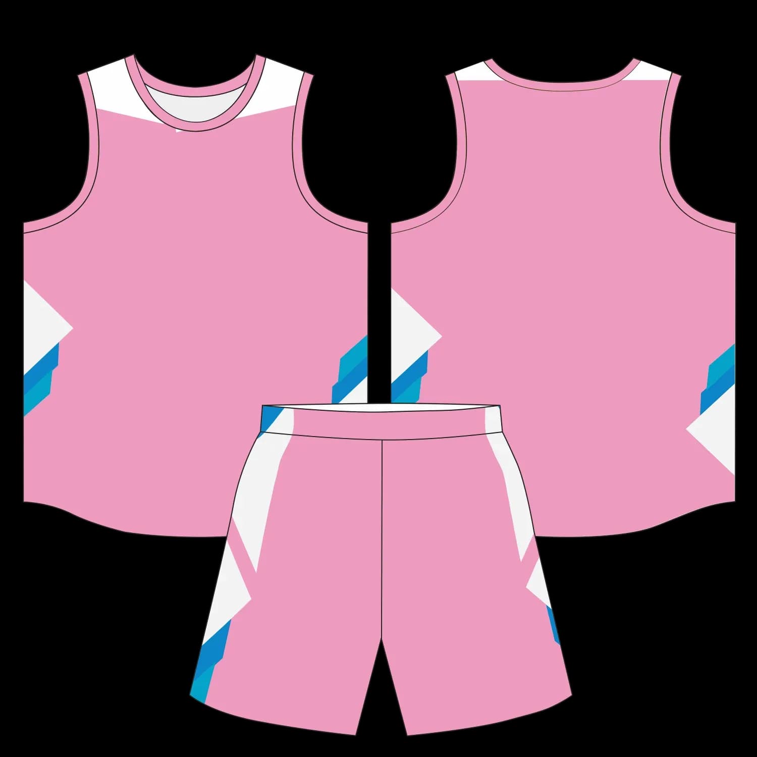 Custom basketball uniform design B26JW