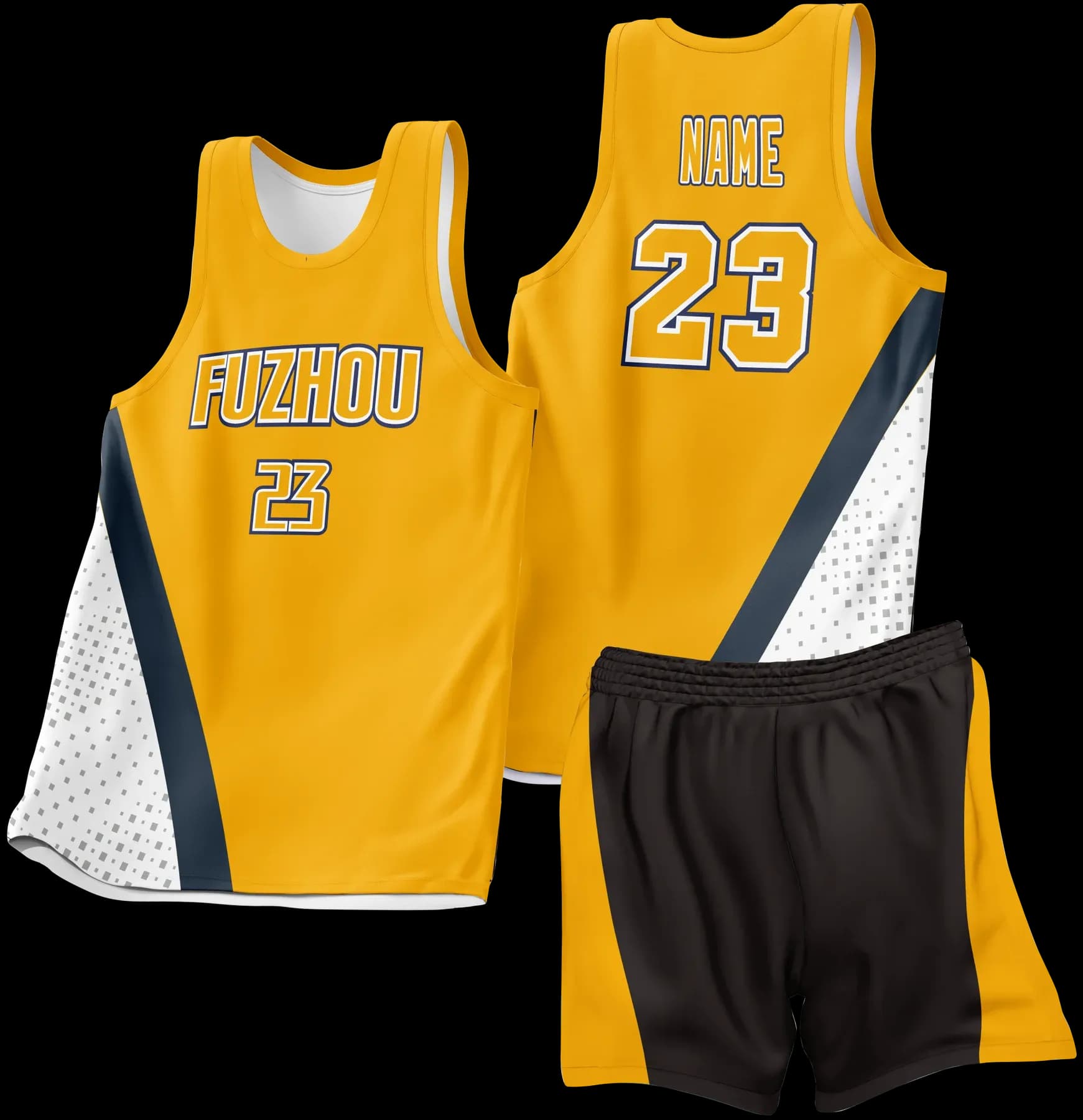 Custom basketball uniform design B17JW
