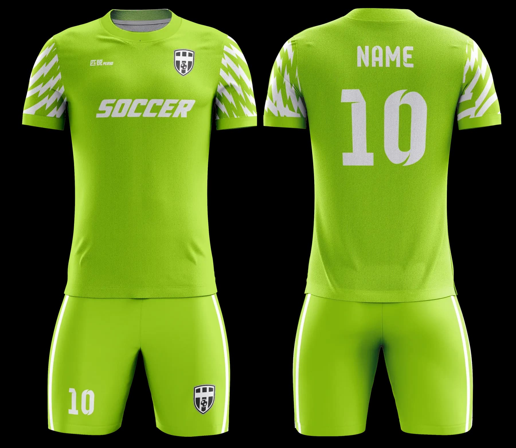 Custom soccer uniform design Z039JW