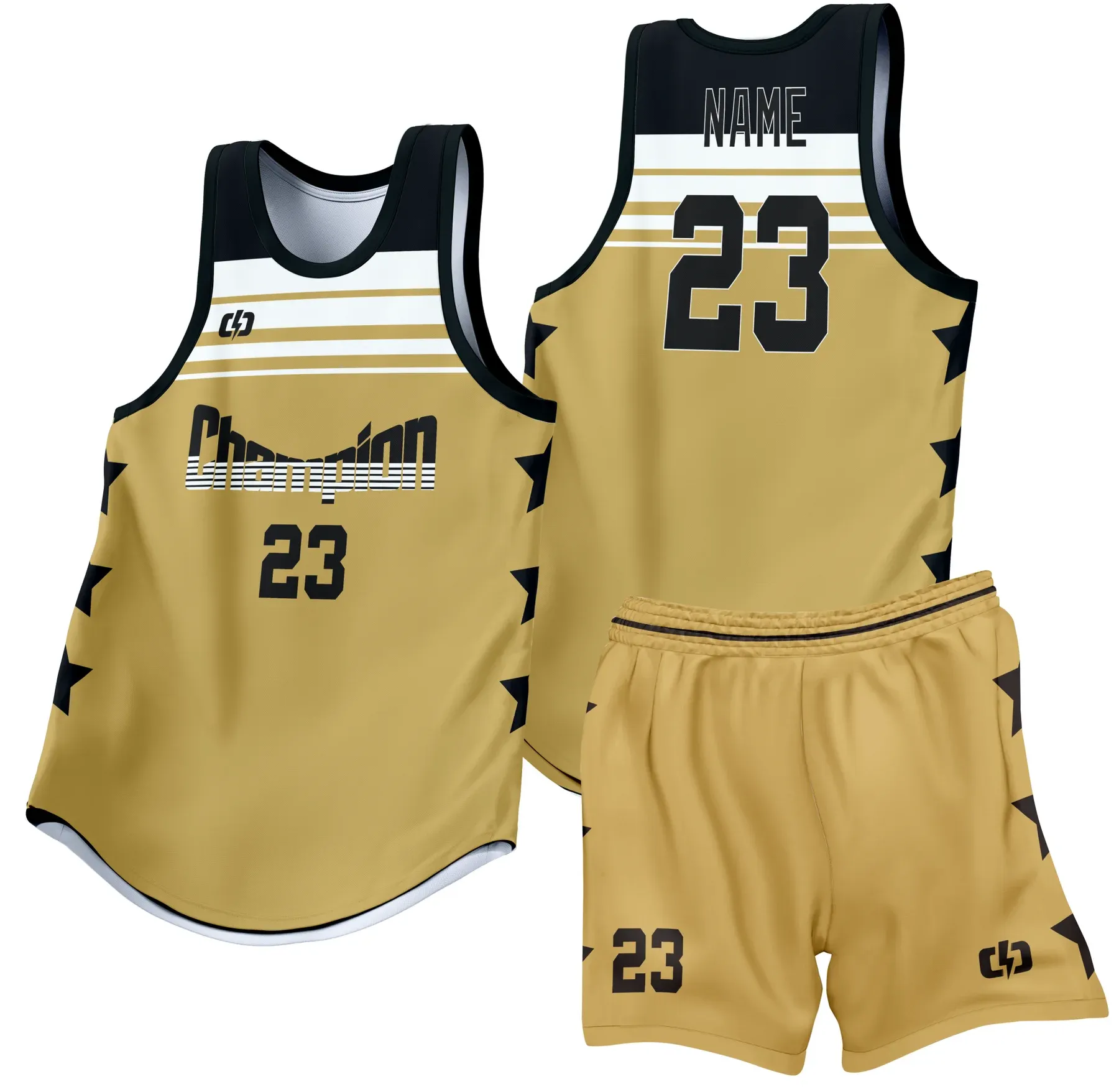 Custom basketball uniform design B30