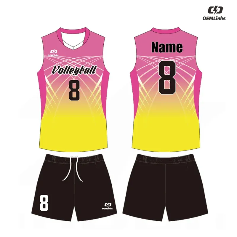Custom volleyball uniform design OS-030