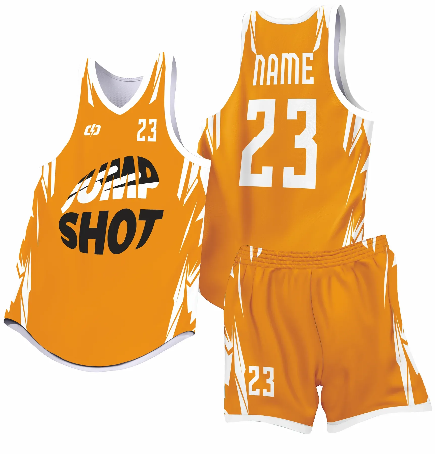 Custom basketball uniform design B83