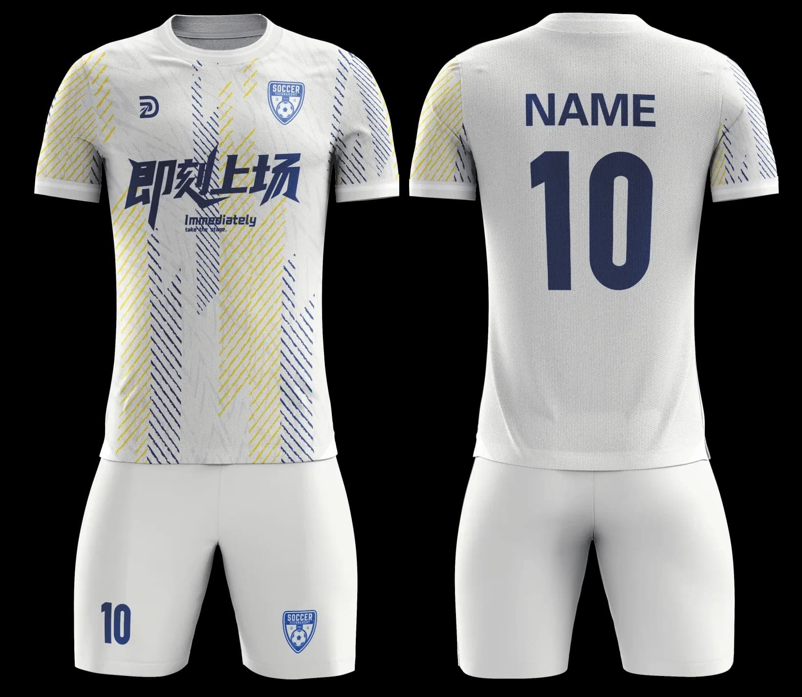 Custom soccer uniform design Z129JW