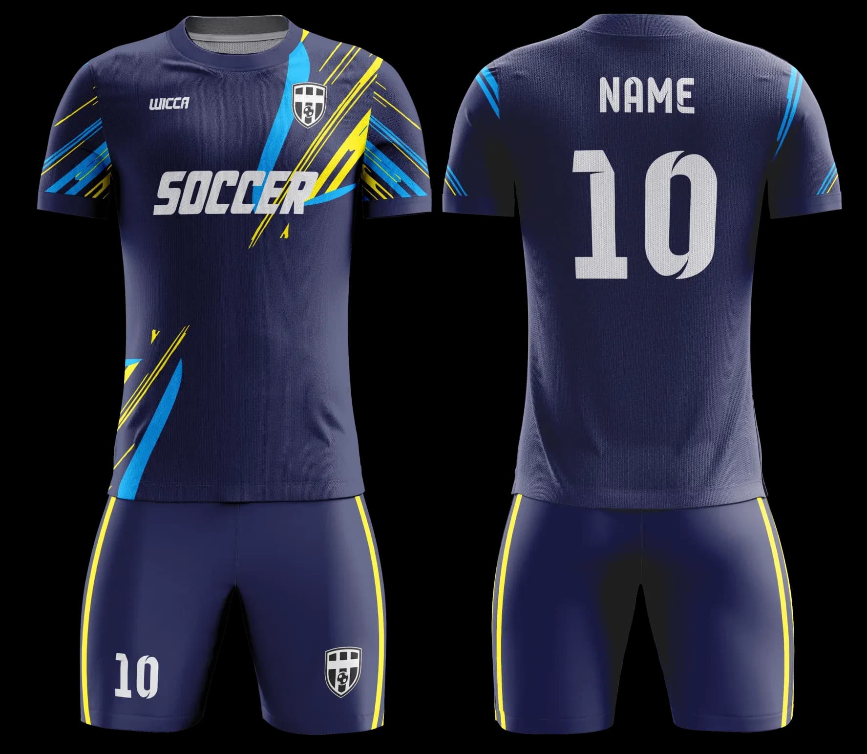 Custom soccer uniform design Z029JW