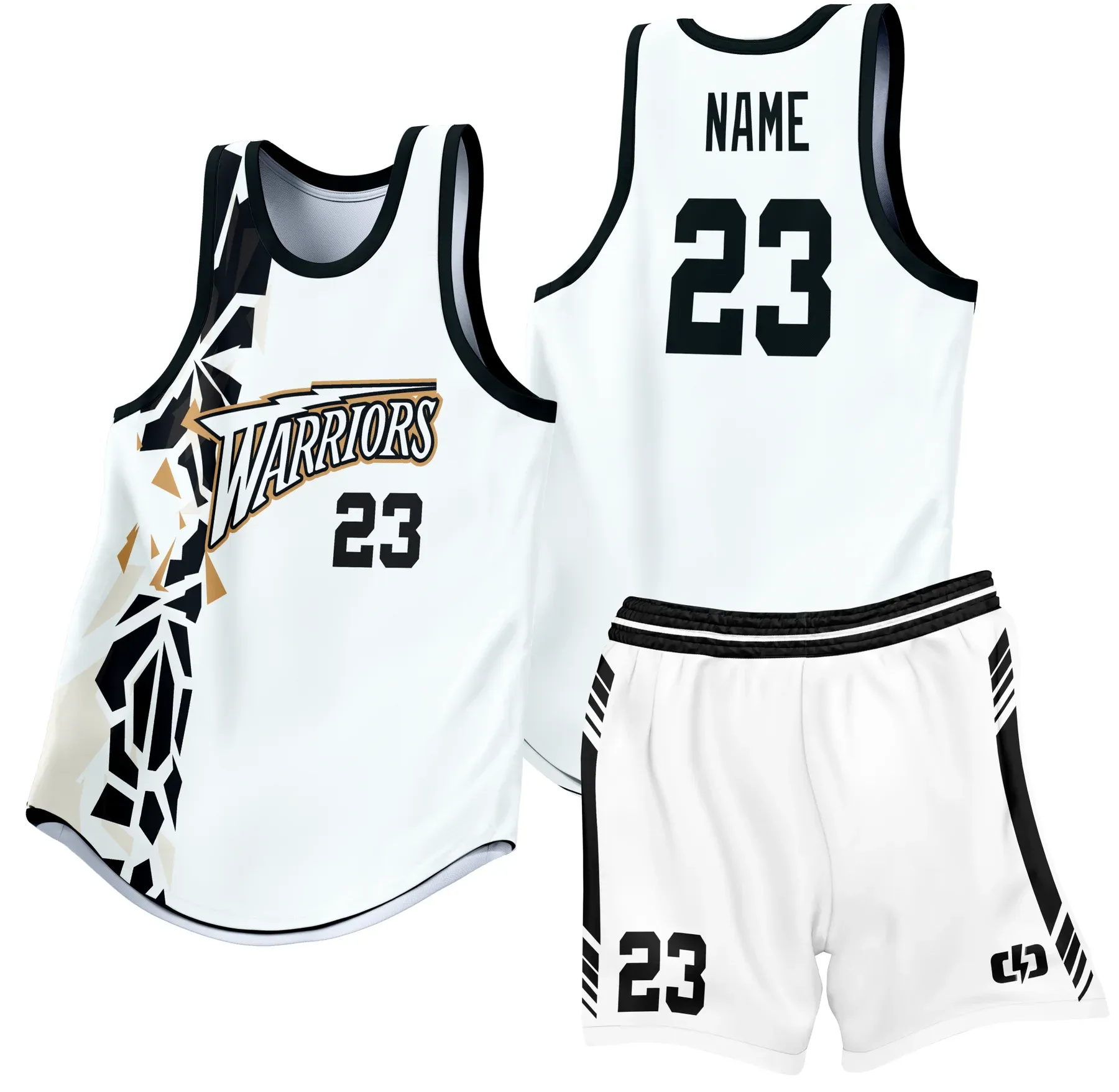 Custom basketball uniform design B35
