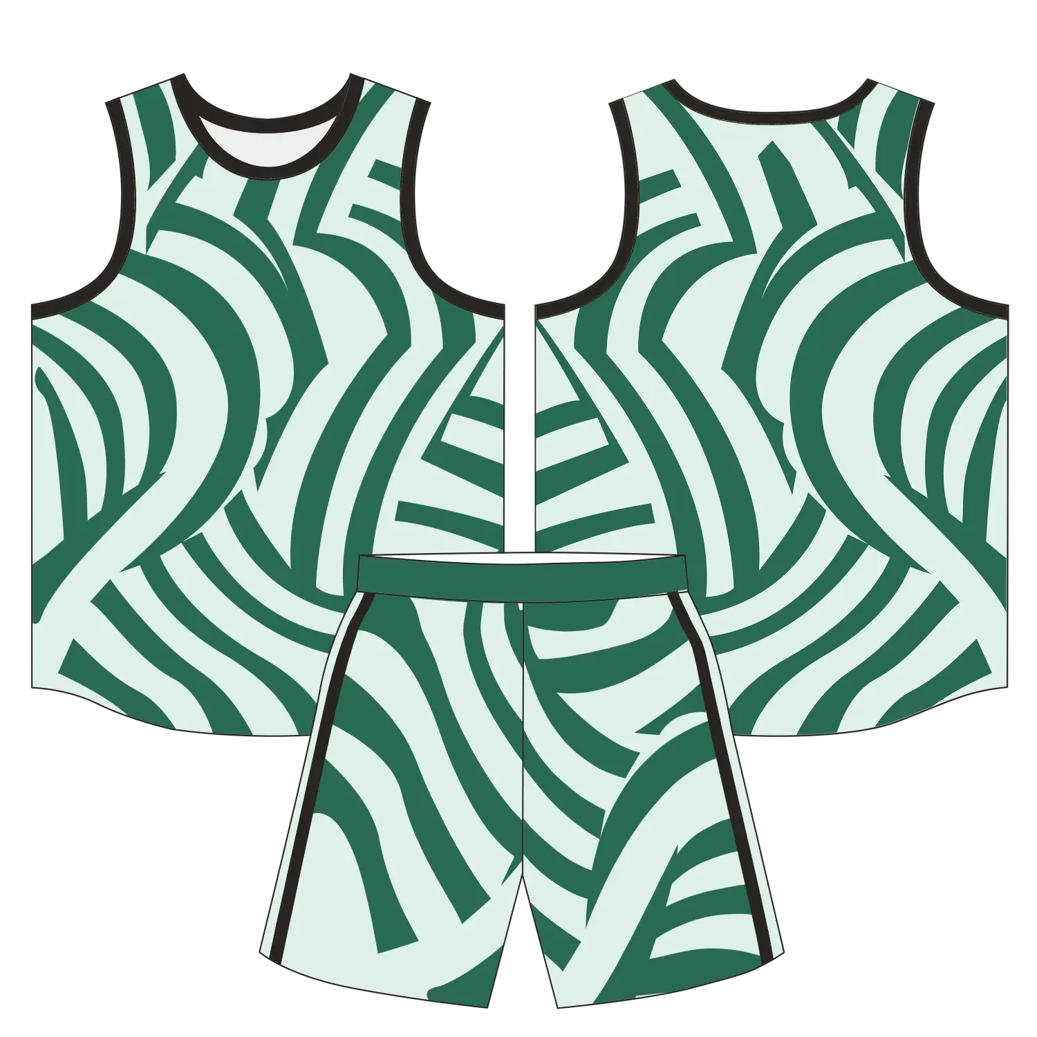 Custom basketball uniform design B84