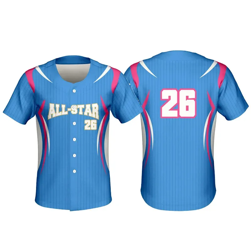 Custom baseball uniform design BQ-43