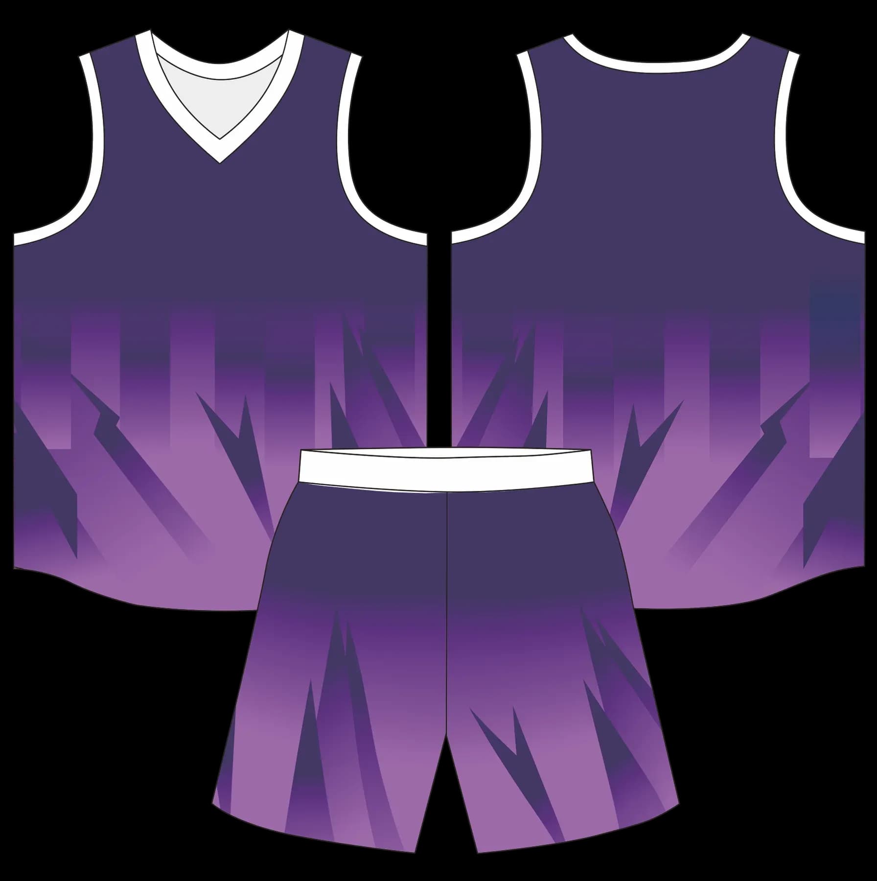 Custom basketball uniform design B94