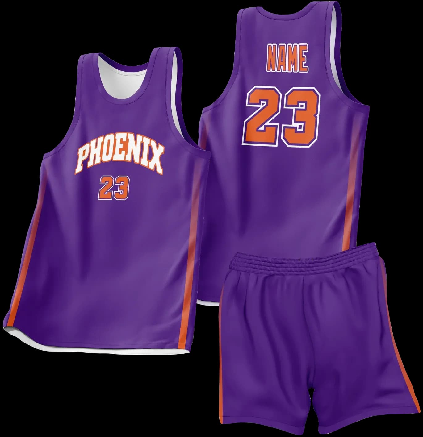Custom basketball uniform design B10JW